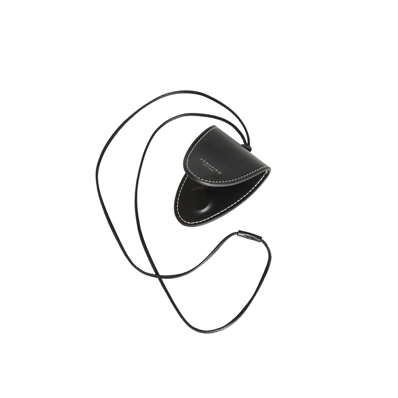 Black Belted Leather Tote Bag - Image 22