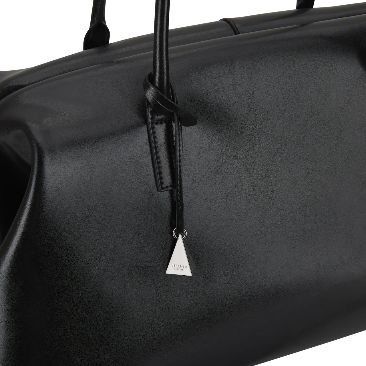 Silver Black Pyramid Charm - Image 3