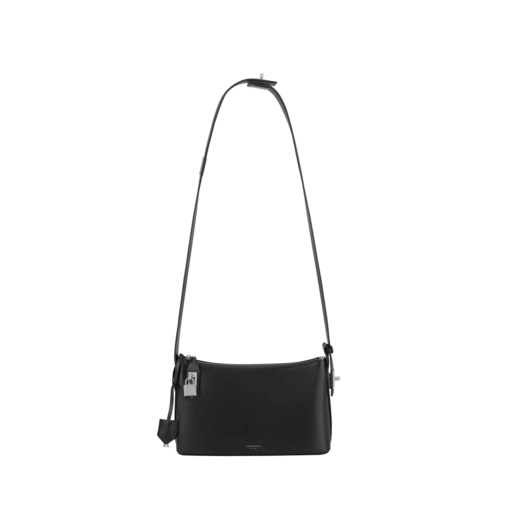 Silver Black Hobo Bag - Image 15