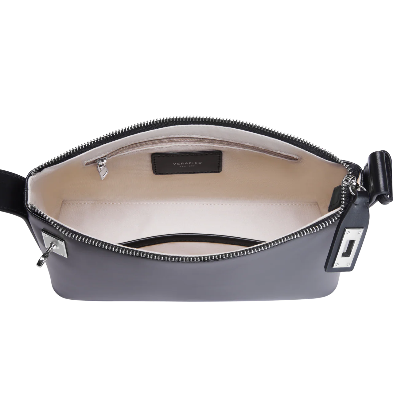 Silver Black Hobo Bag - Image 7