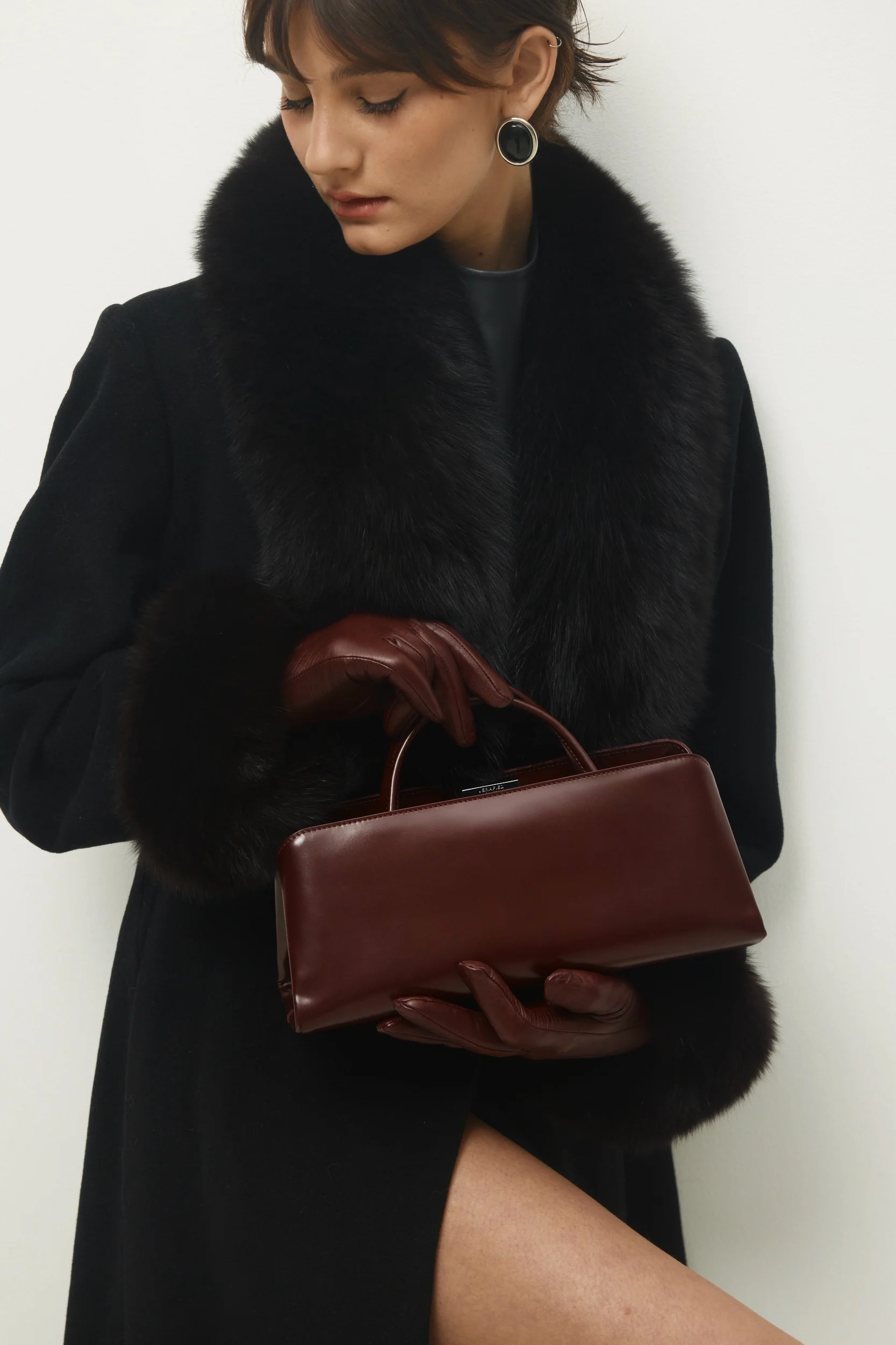 Burgundy Éclair Bag - Image 11