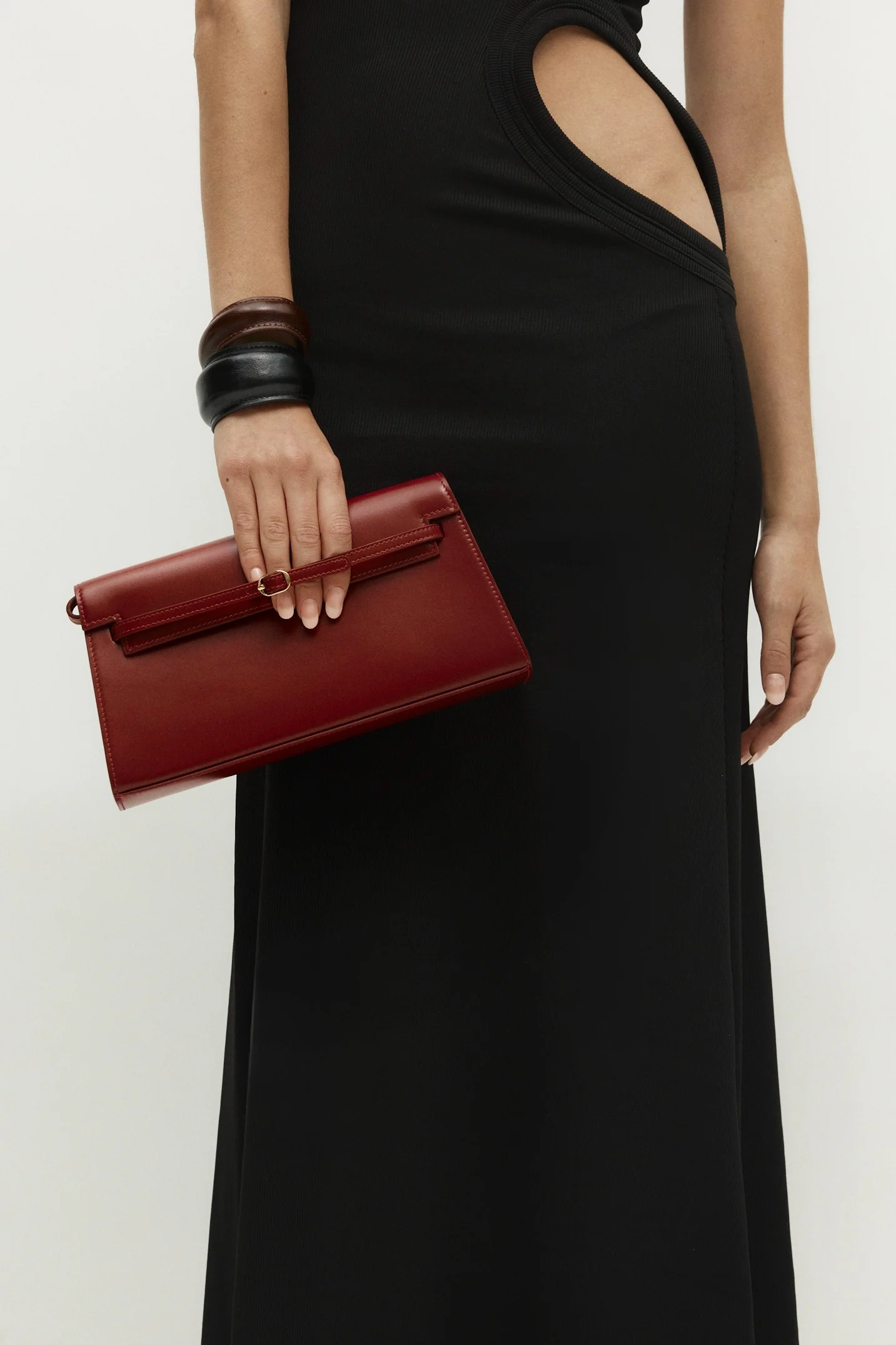 Dark Cherry Shoulder Bag - Image 14