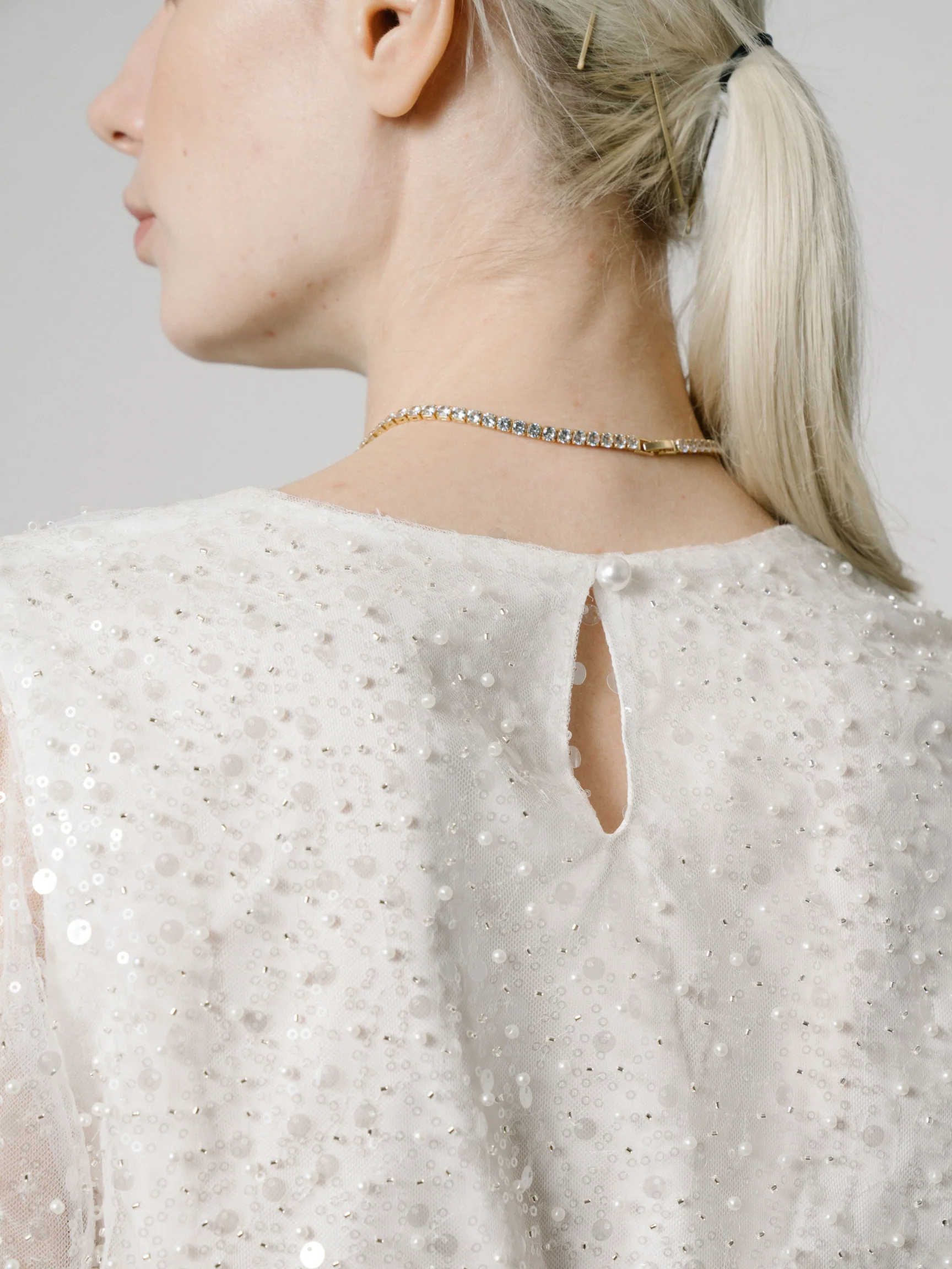 Charlotte Tennis Necklace - Image 4