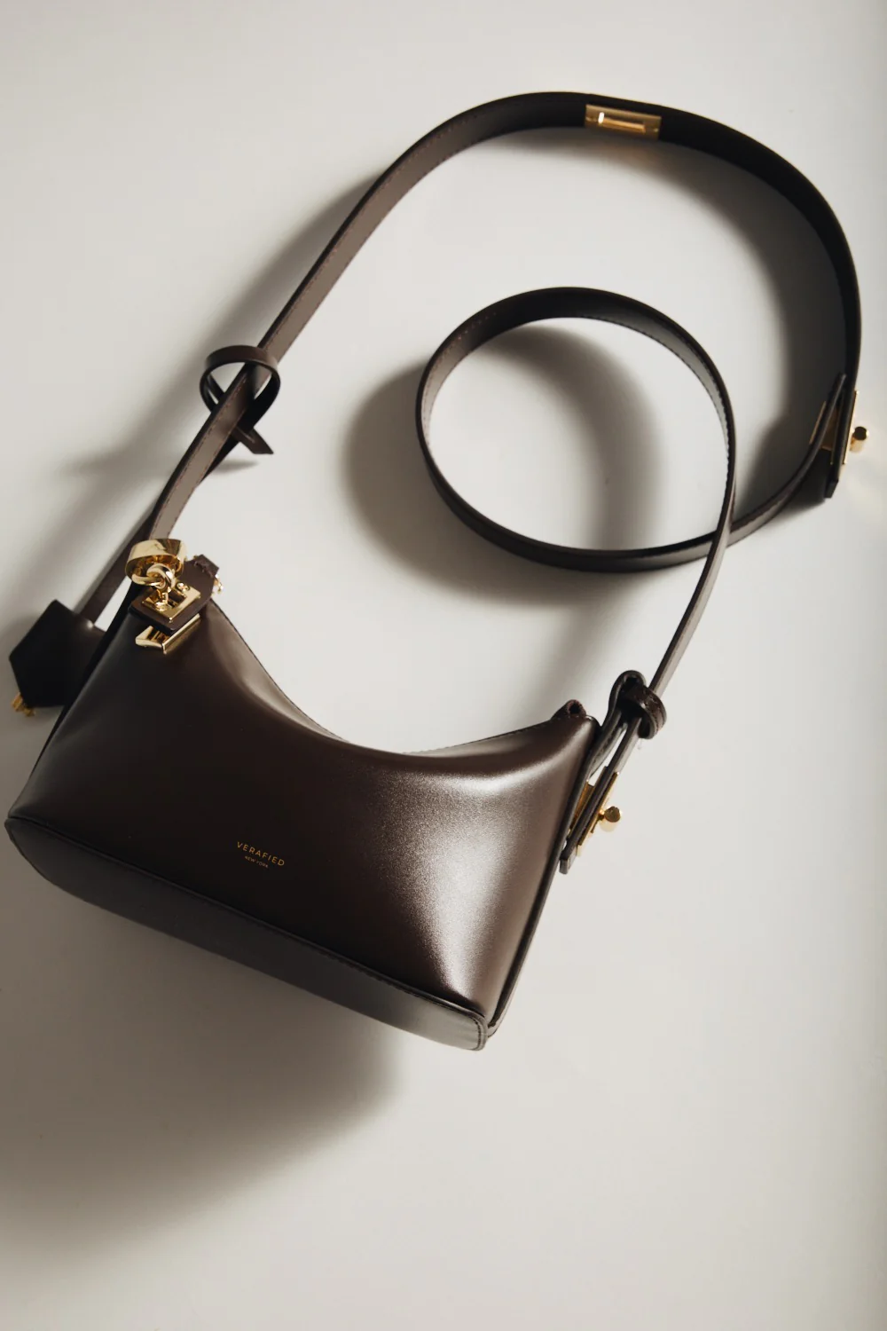Mini Chocolate Crossbody Extension Strap - Image 3