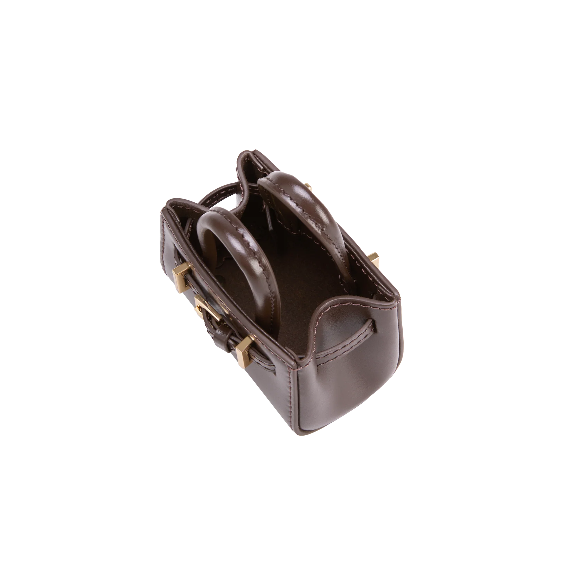 Chocolate Leather Book Tote Bag 25 (Low Stock) - Image 17