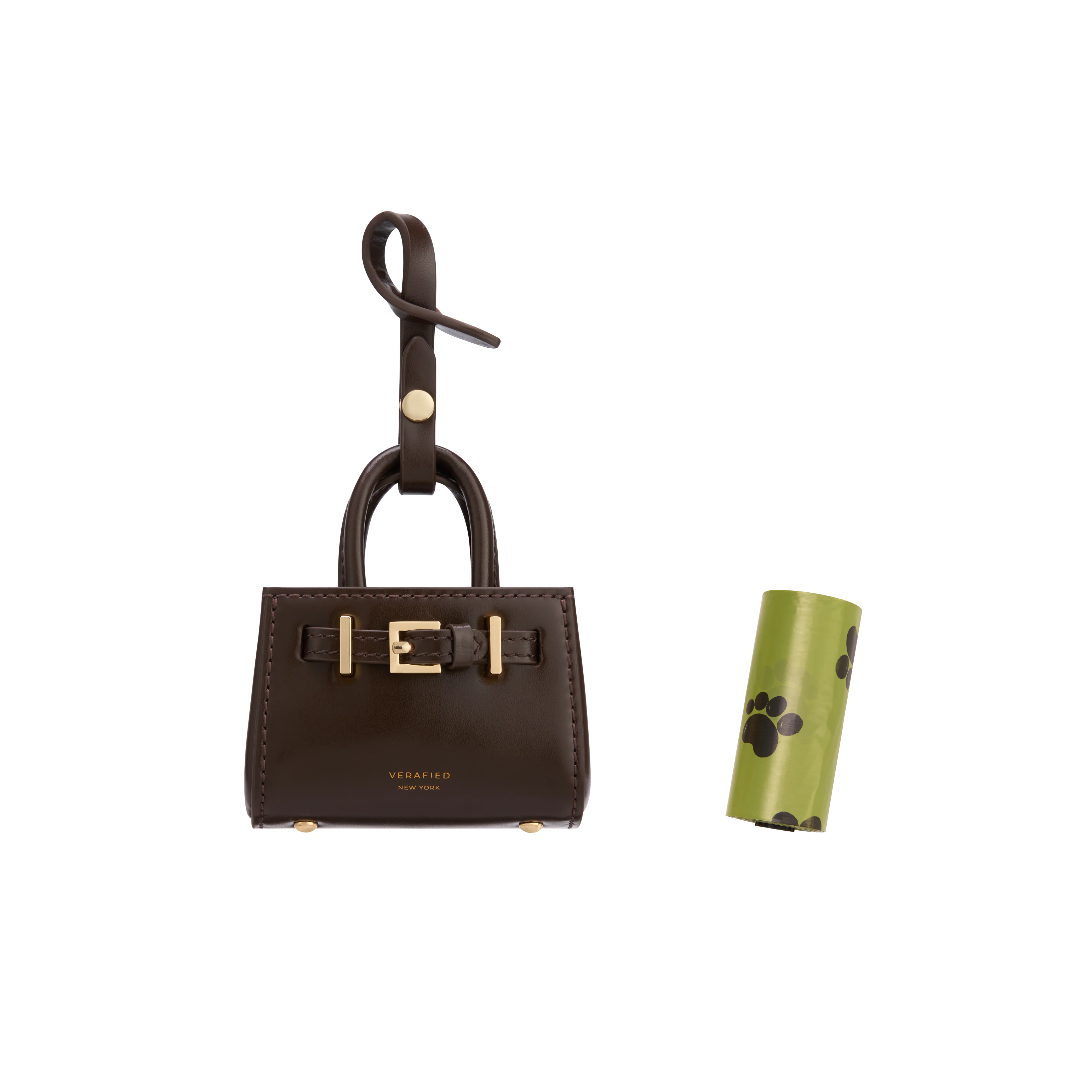 Chocolate Leather Book Tote Bag 25 (Low Stock) - Image 18