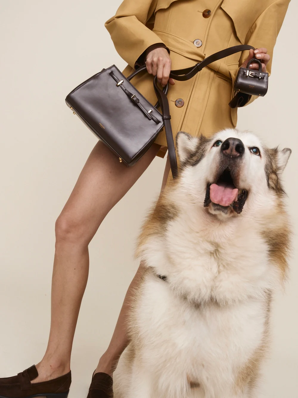 Chocolate Leather Book Tote Bag 25 (Low Stock) - Image 20