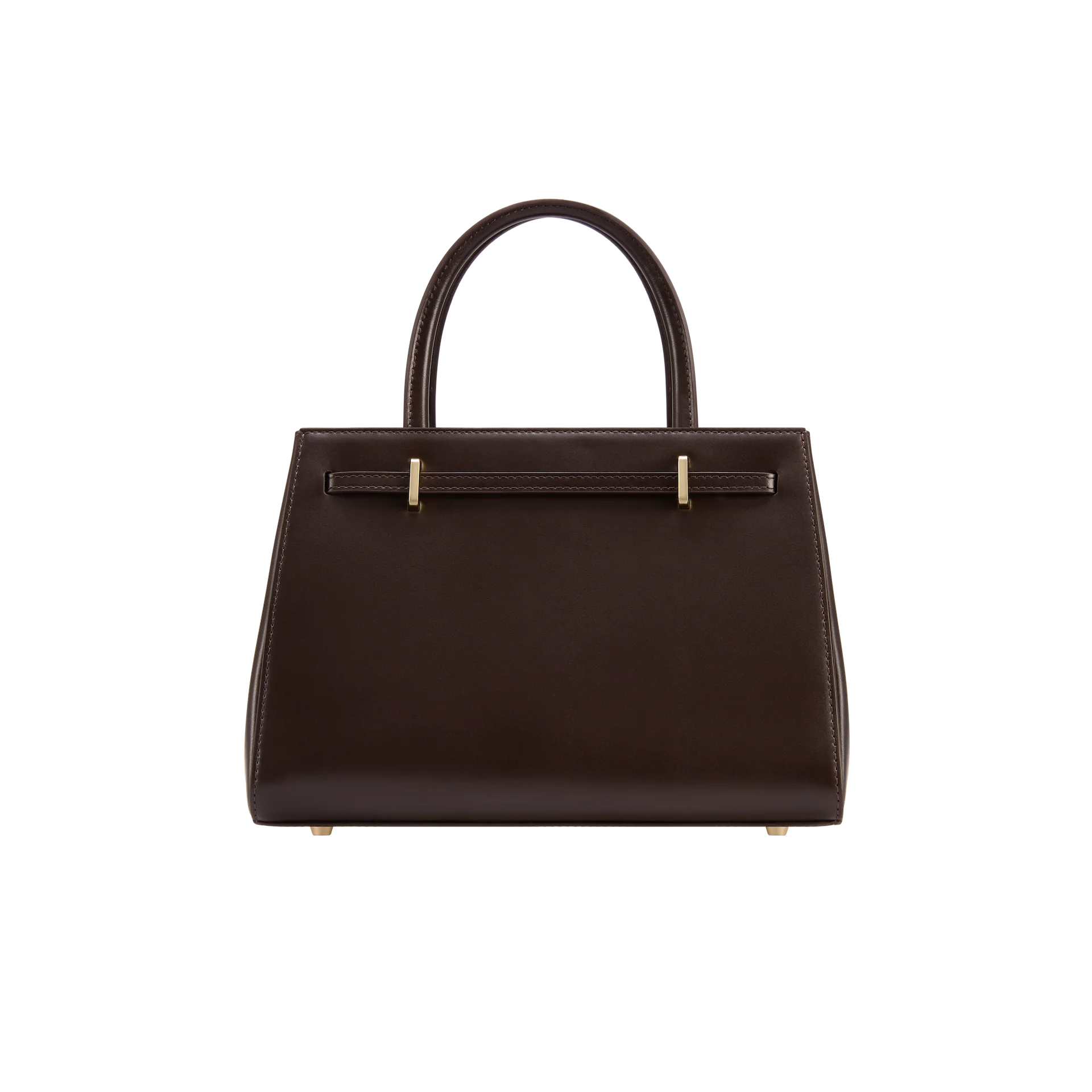 Chocolate Leather Book Tote Bag 25 (Low Stock) - Image 6