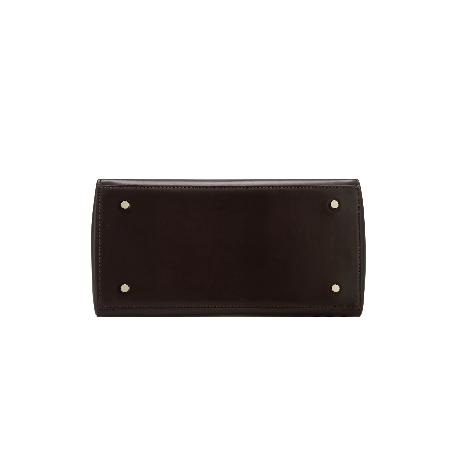 Chocolate Leather Book Tote Bag 25 (Low Stock) - Image 8