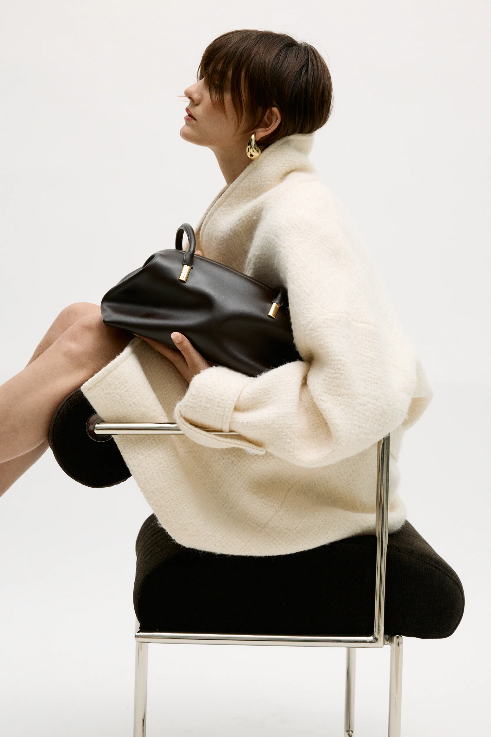 Medium Chocolate Club Bag - Image 16