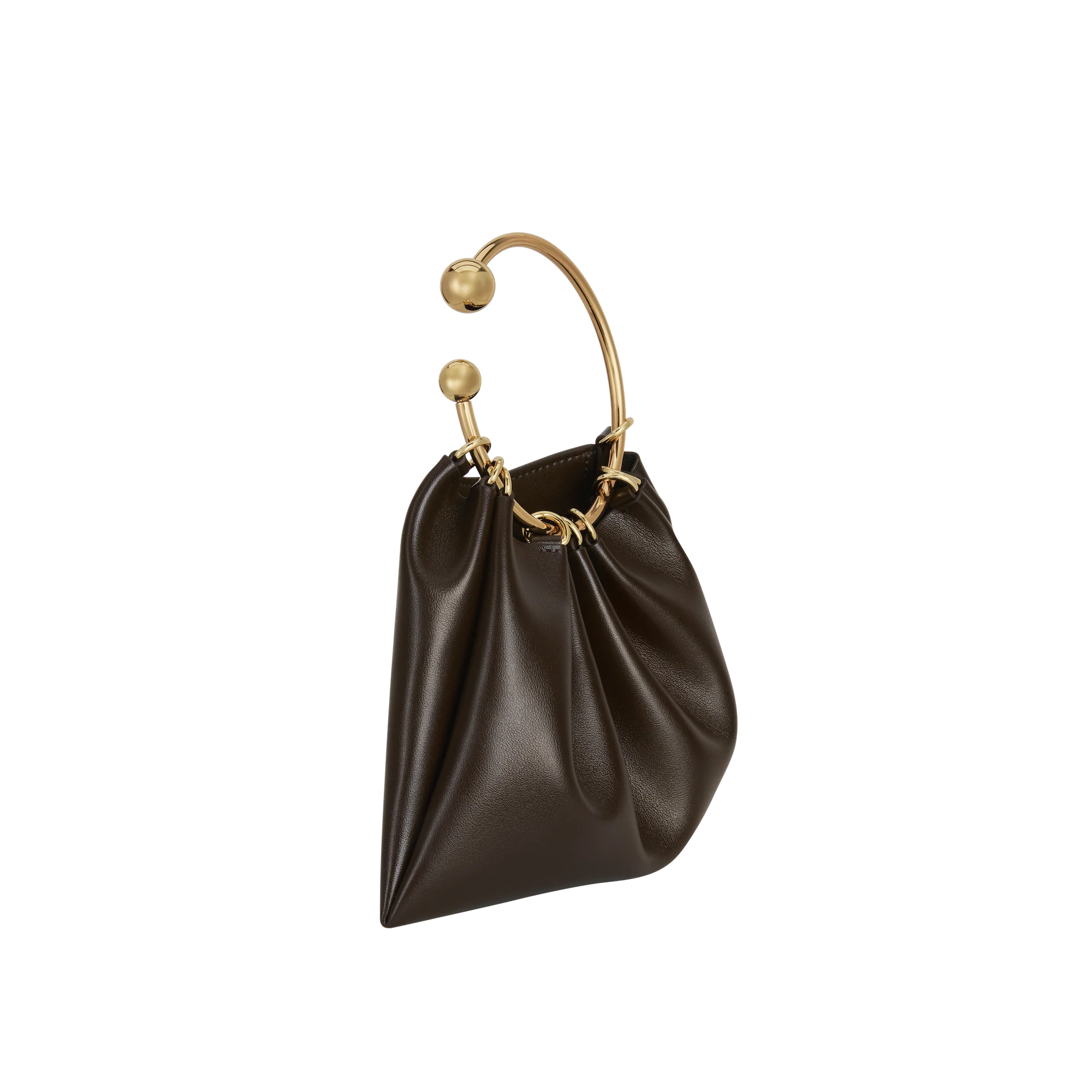 Chocolate Ring Handle Bag - Image 4