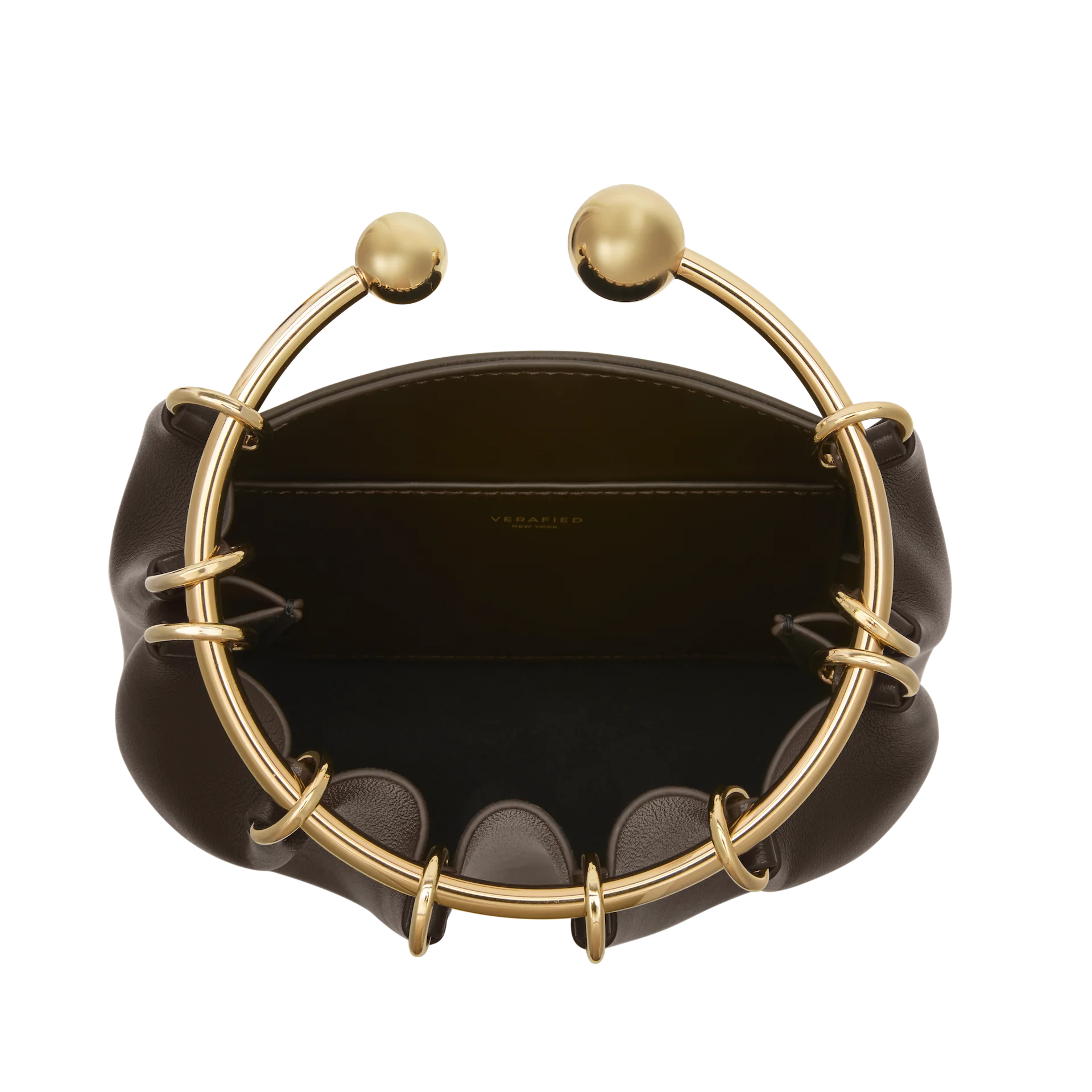 Chocolate Ring Handle Bag - Image 5