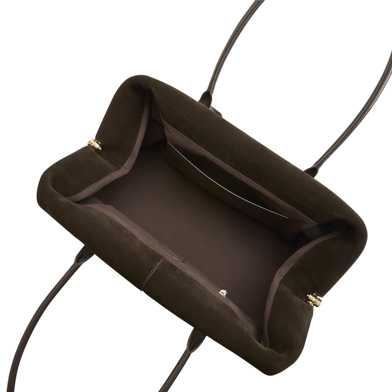 Espresso Suede Club Bag (Pre-Order Only. Will Ship Mid March) - Image 10
