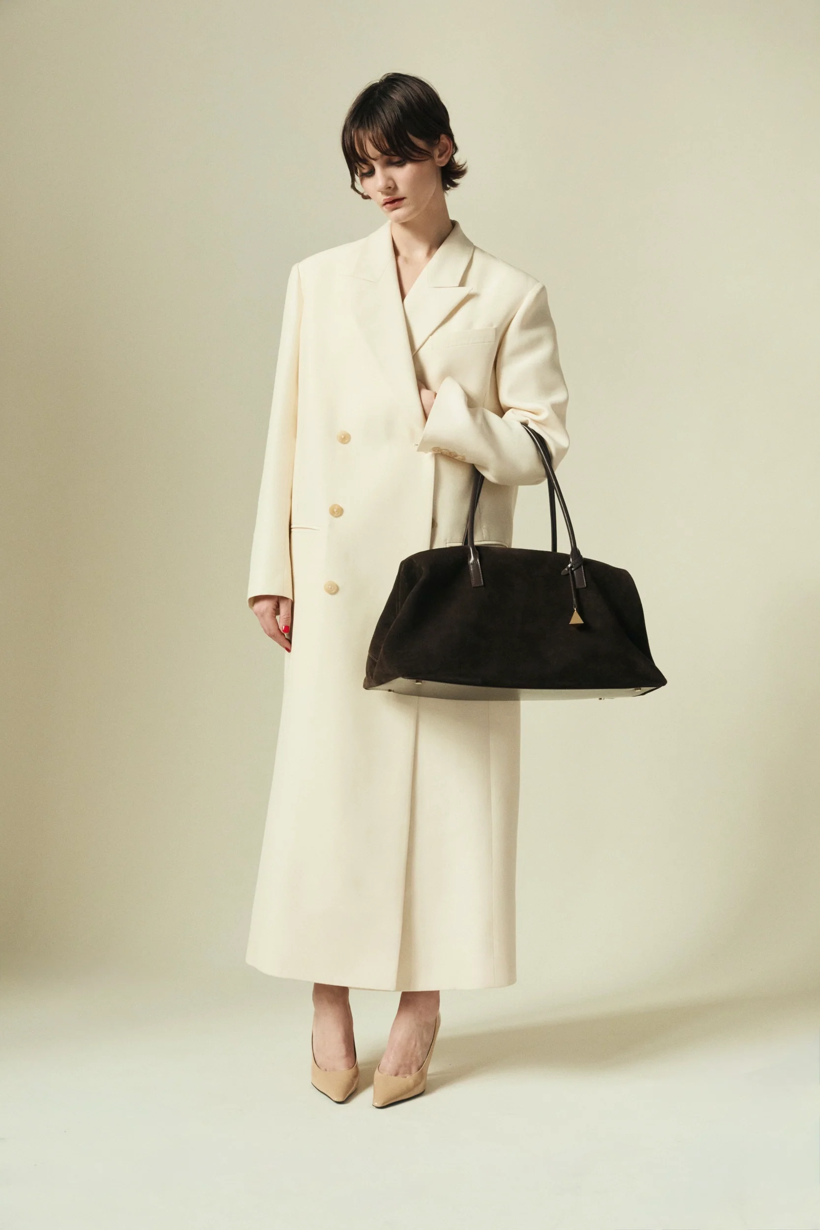 Espresso Suede Club Bag (Pre-Order Only. Will Ship Mid March) - Image 14