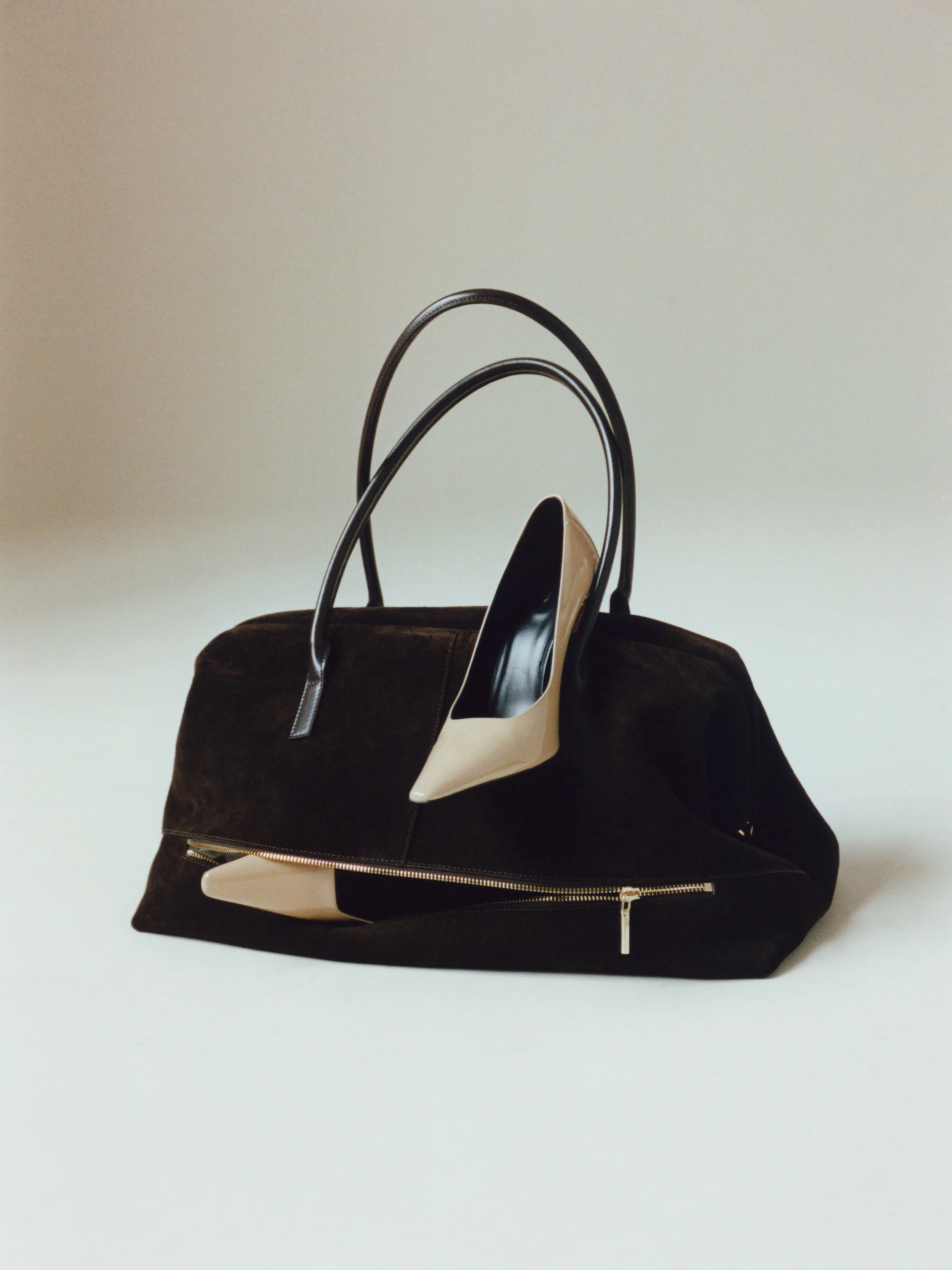 Espresso Suede Club Bag (Pre-Order Only. Will Ship Mid March) - Image 16