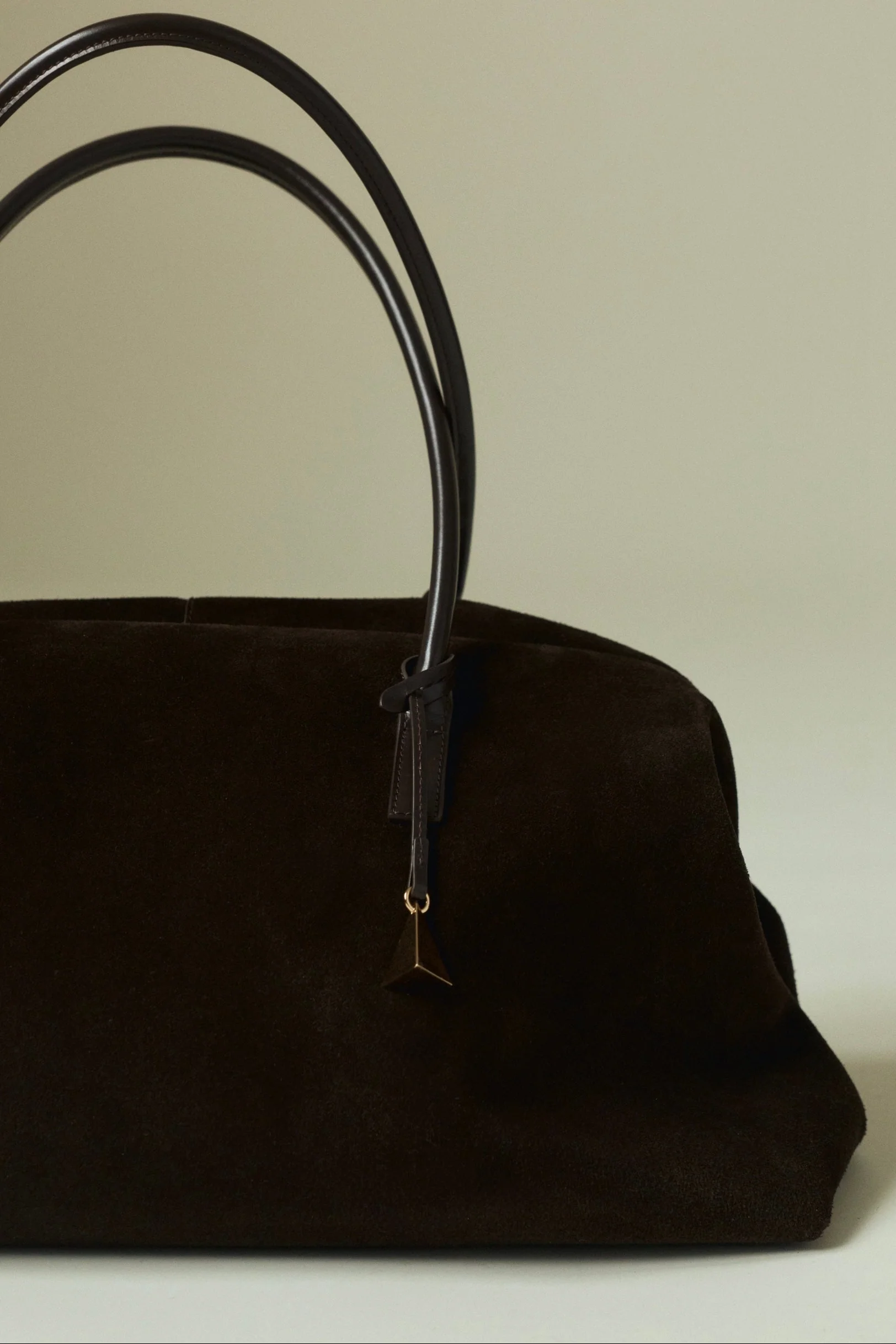 Espresso Suede Club Bag (Pre-Order Only. Will Ship Mid March) - Image 17