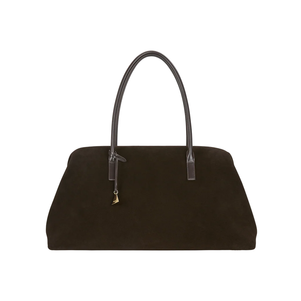 Espresso Suede Club Bag (Pre-Order Only. Will Ship Mid March) - Image 3