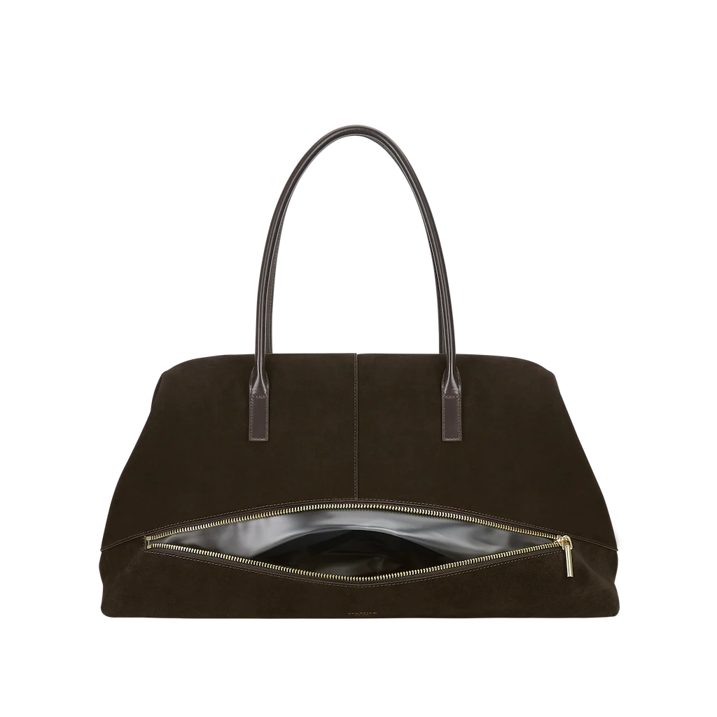 Espresso Suede Club Bag (Pre-Order Only. Will Ship Mid March) - Image 6