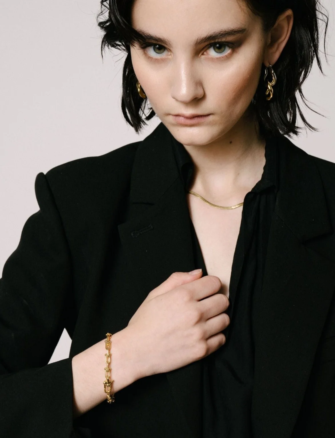 Nomo Gold Chain Link Bracelet (Final Sale) - Image 3