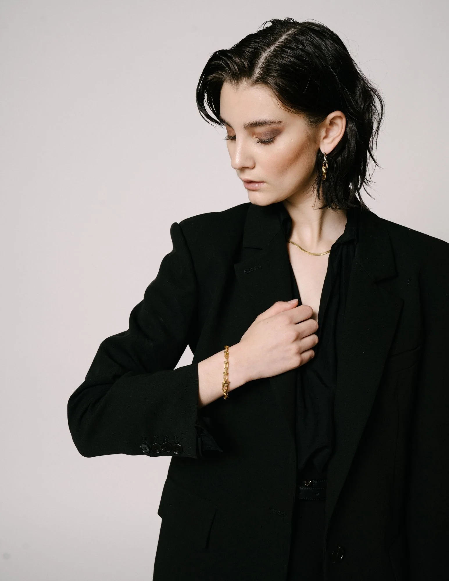 Nomo Gold Chain Link Bracelet (Final Sale) - Image 4