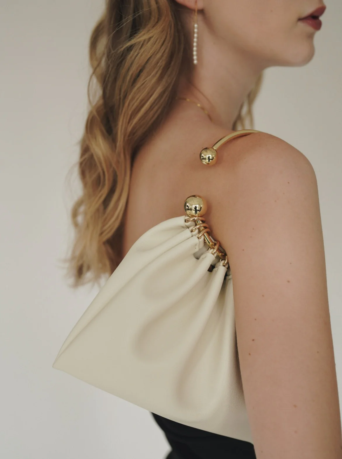 Cream Ring Handle Bag (Pre-Order Only. Will Ship Mid March) - Image 17