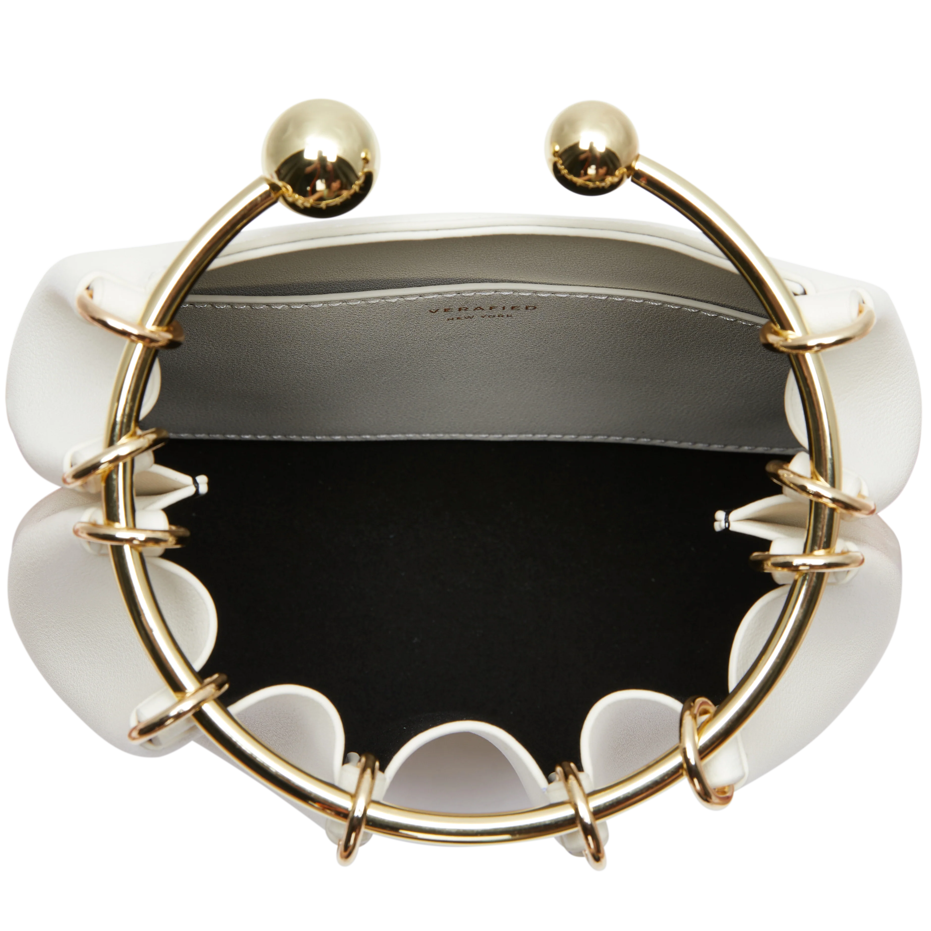 Cream Ring Handle Bag (Pre-Order Only. Will Ship Mid March) - Image 9