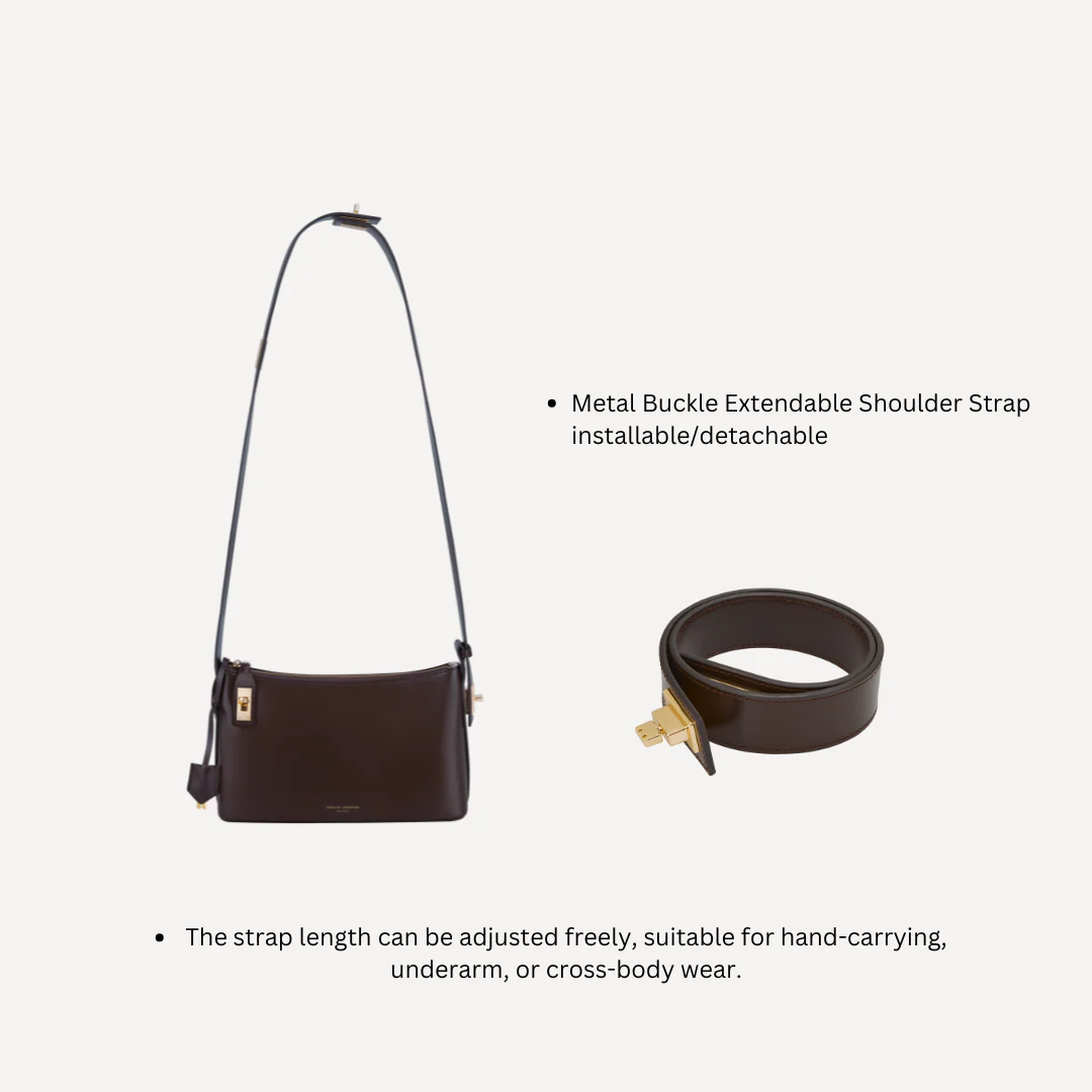 Chocolate Crossbody Extension Strap - Image 3