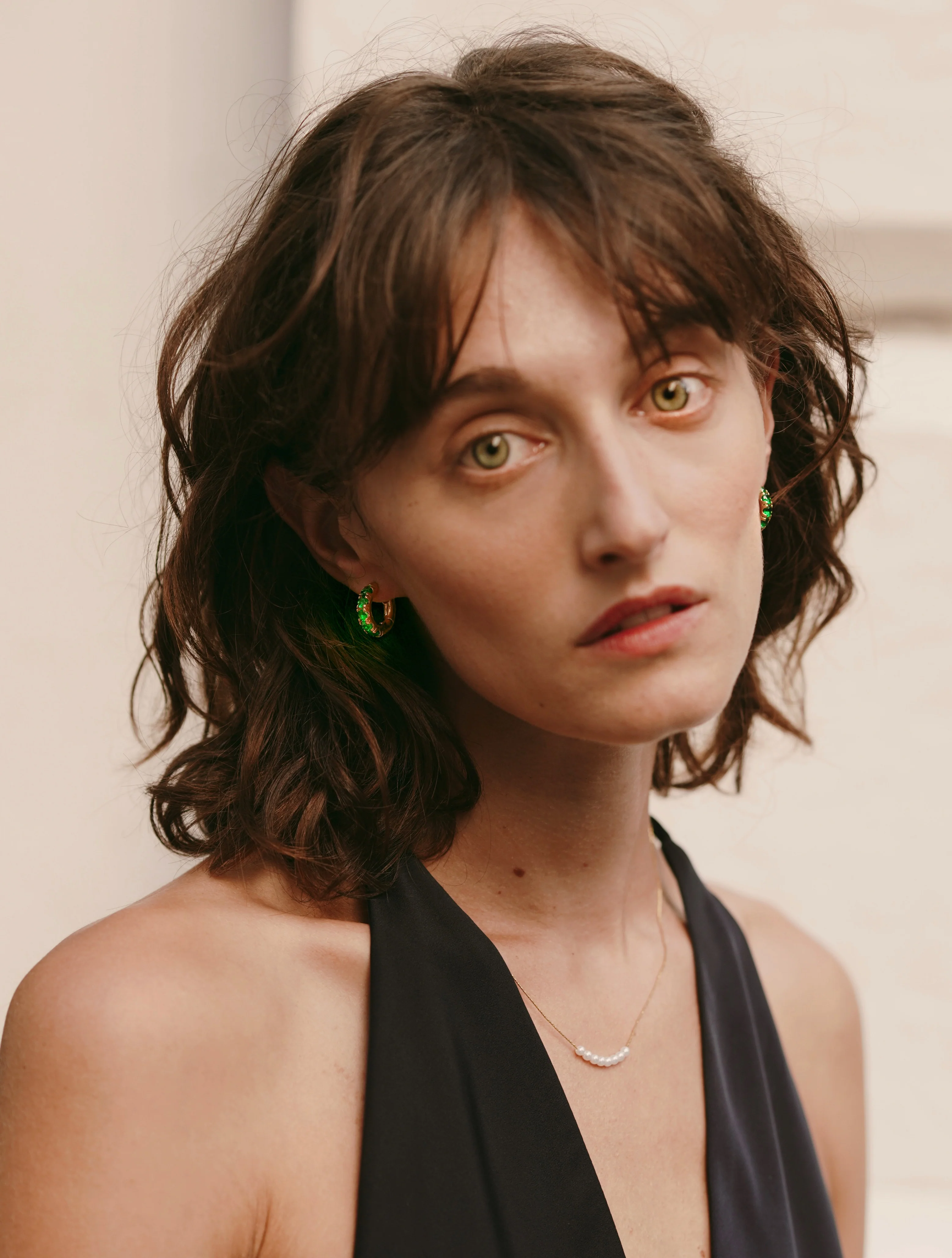 Emerald Hoops (Final Sale) - Image 6