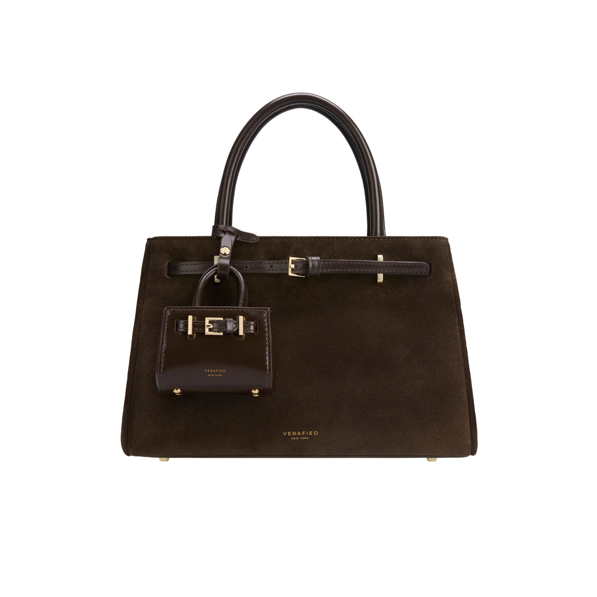 Espresso Suede Book Tote Bag 25 - Image 18