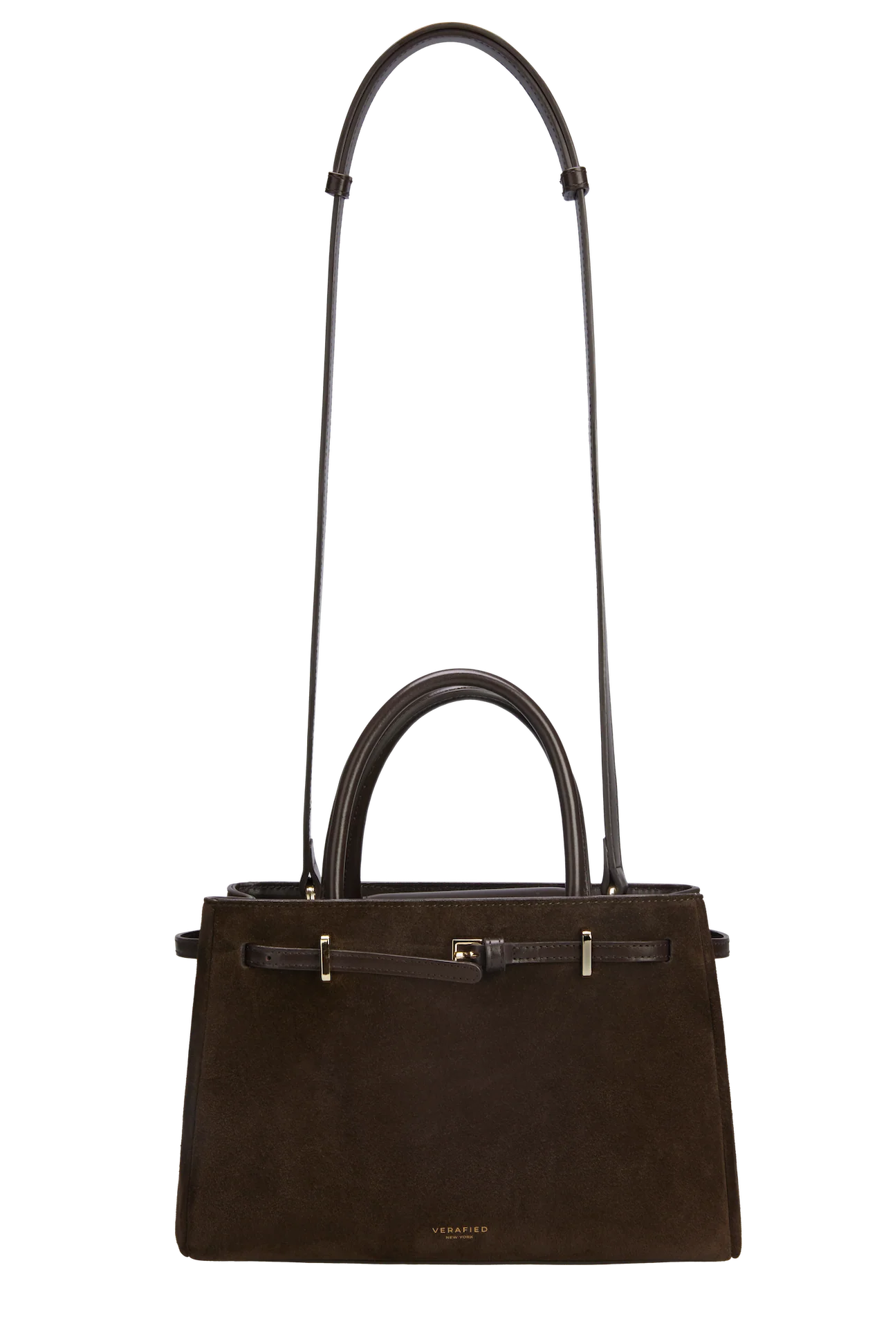 Espresso Suede Book Tote Bag 25 - Image 7