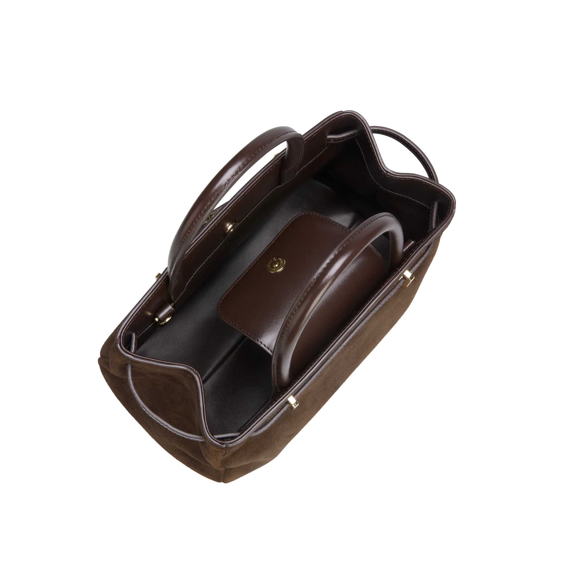 Espresso Suede Book Tote Bag 25 - Image 9