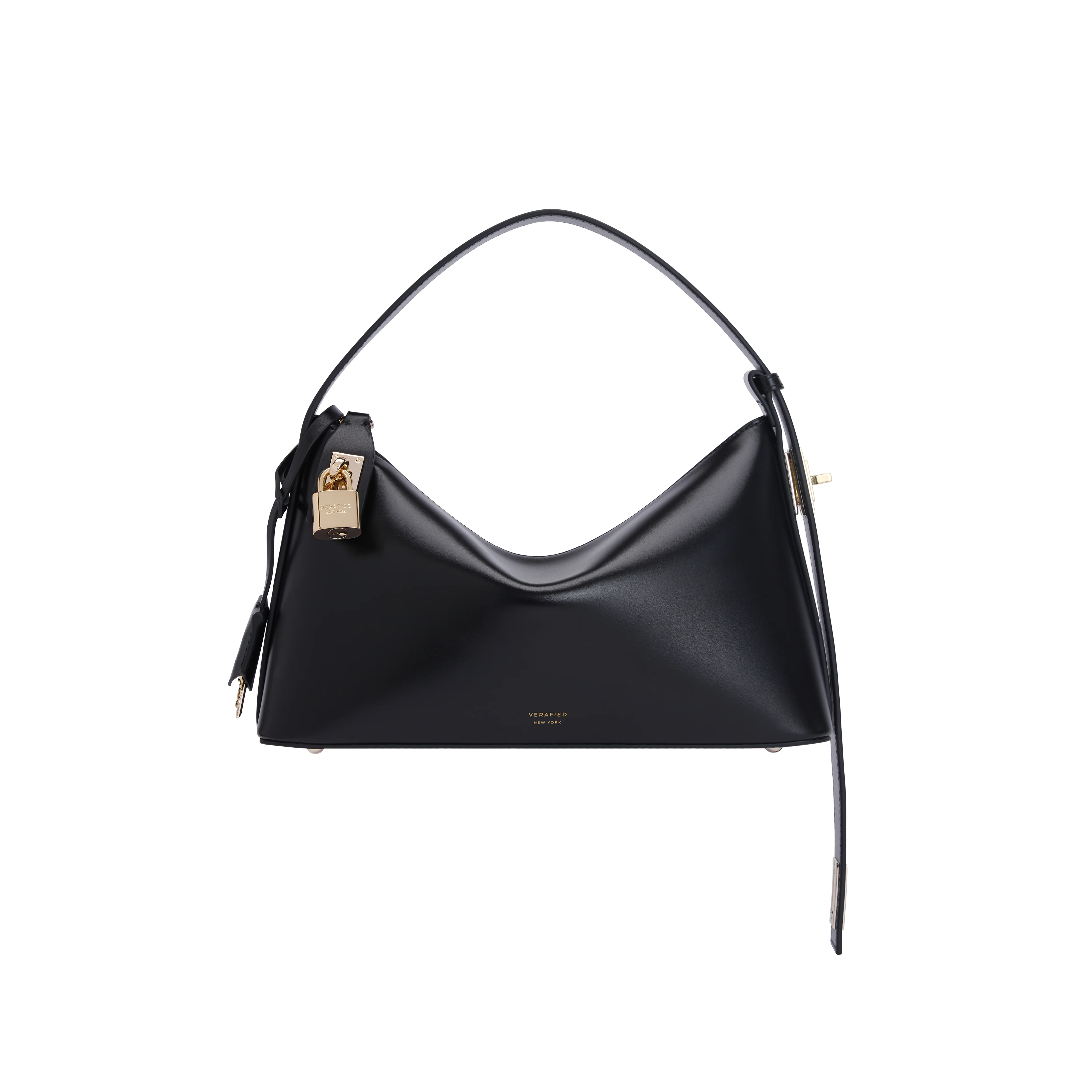 Gold Black Hobo Bag - Image 3