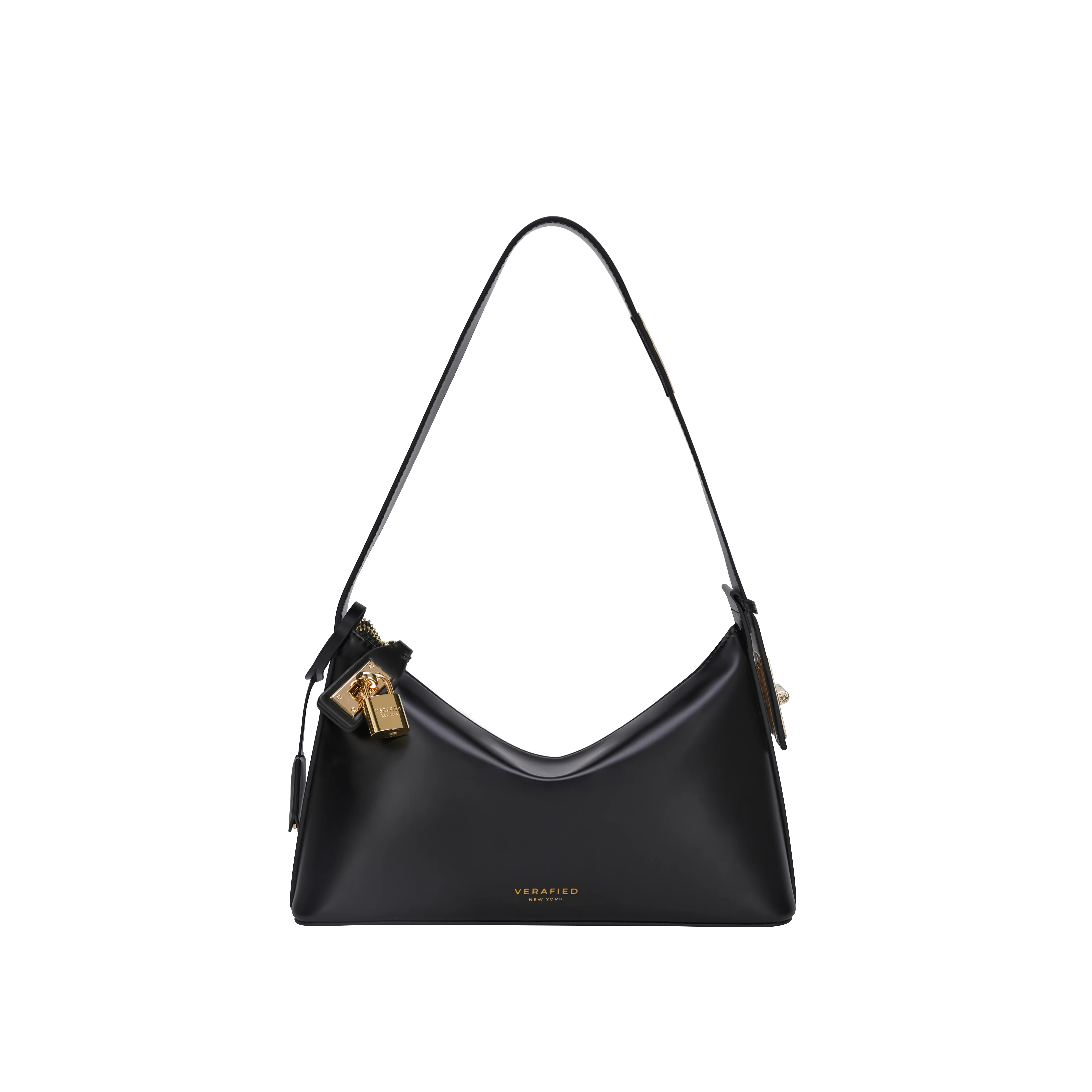 Gold Black Hobo Bag - Image 4