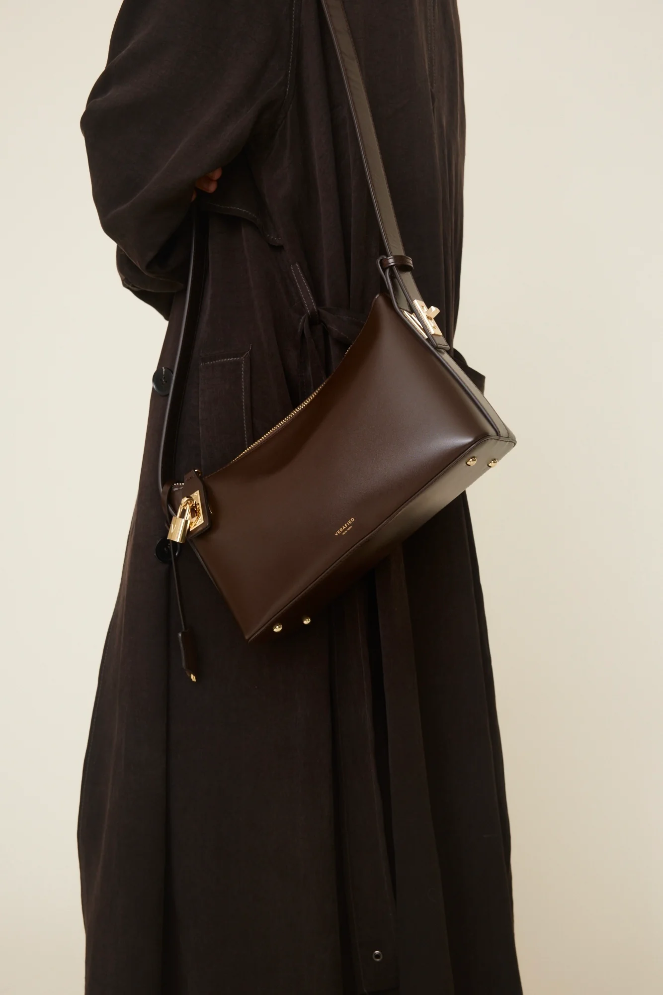 Gold Chocolate Hobo Bag - Image 23