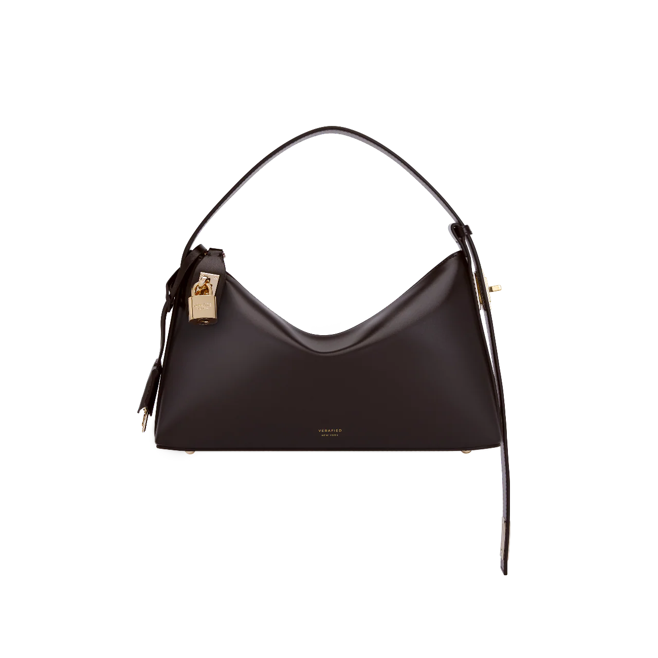 Gold Chocolate Hobo Bag - Image 3