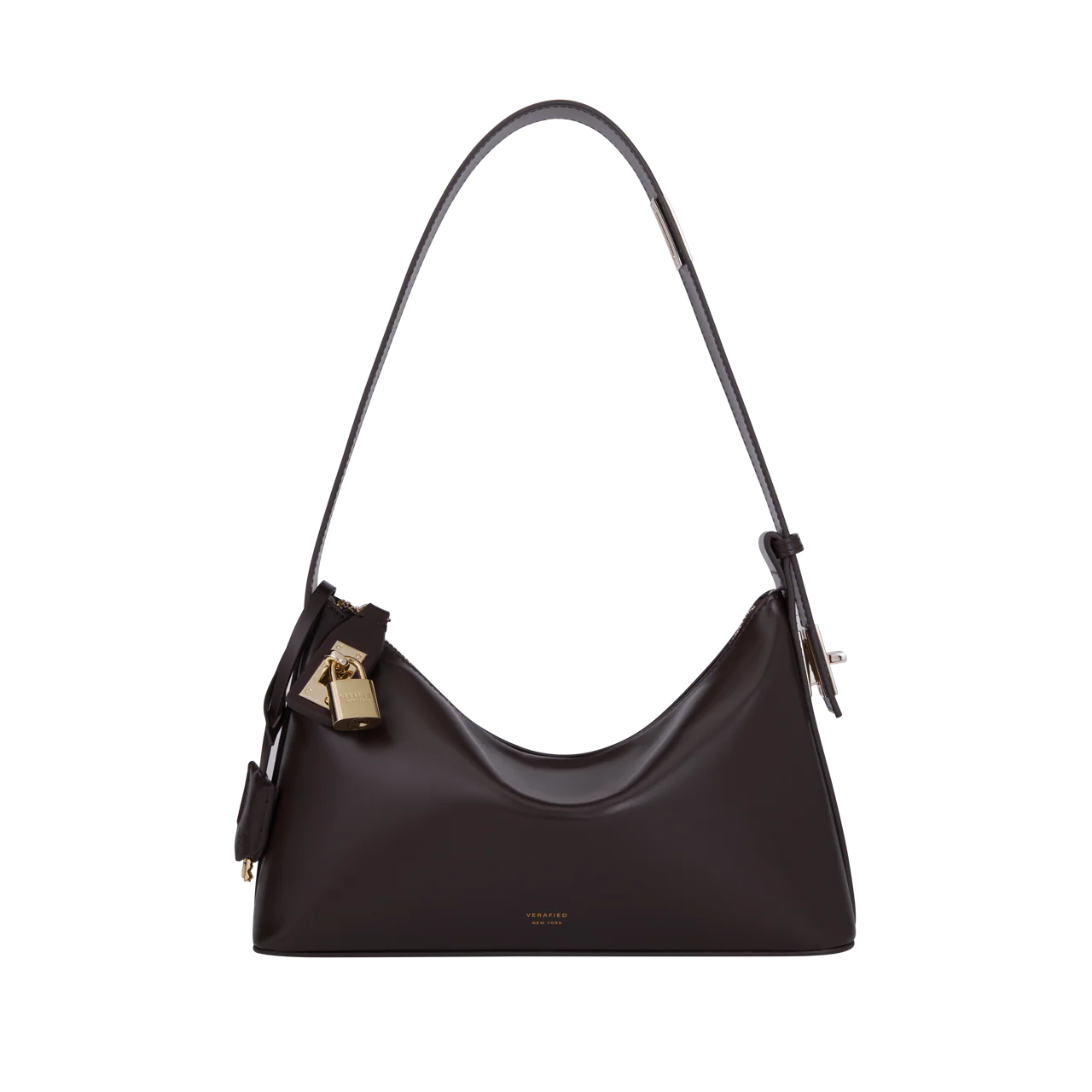 Gold Chocolate Hobo Bag - Image 4
