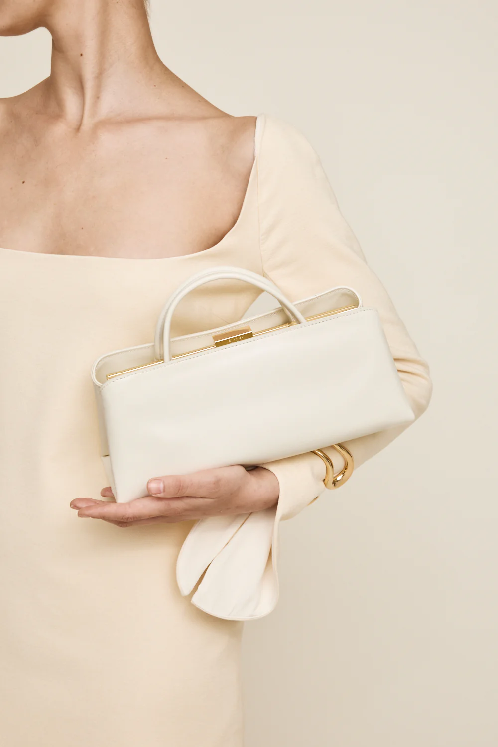 Gold Ivory Éclair Bag - Image 16