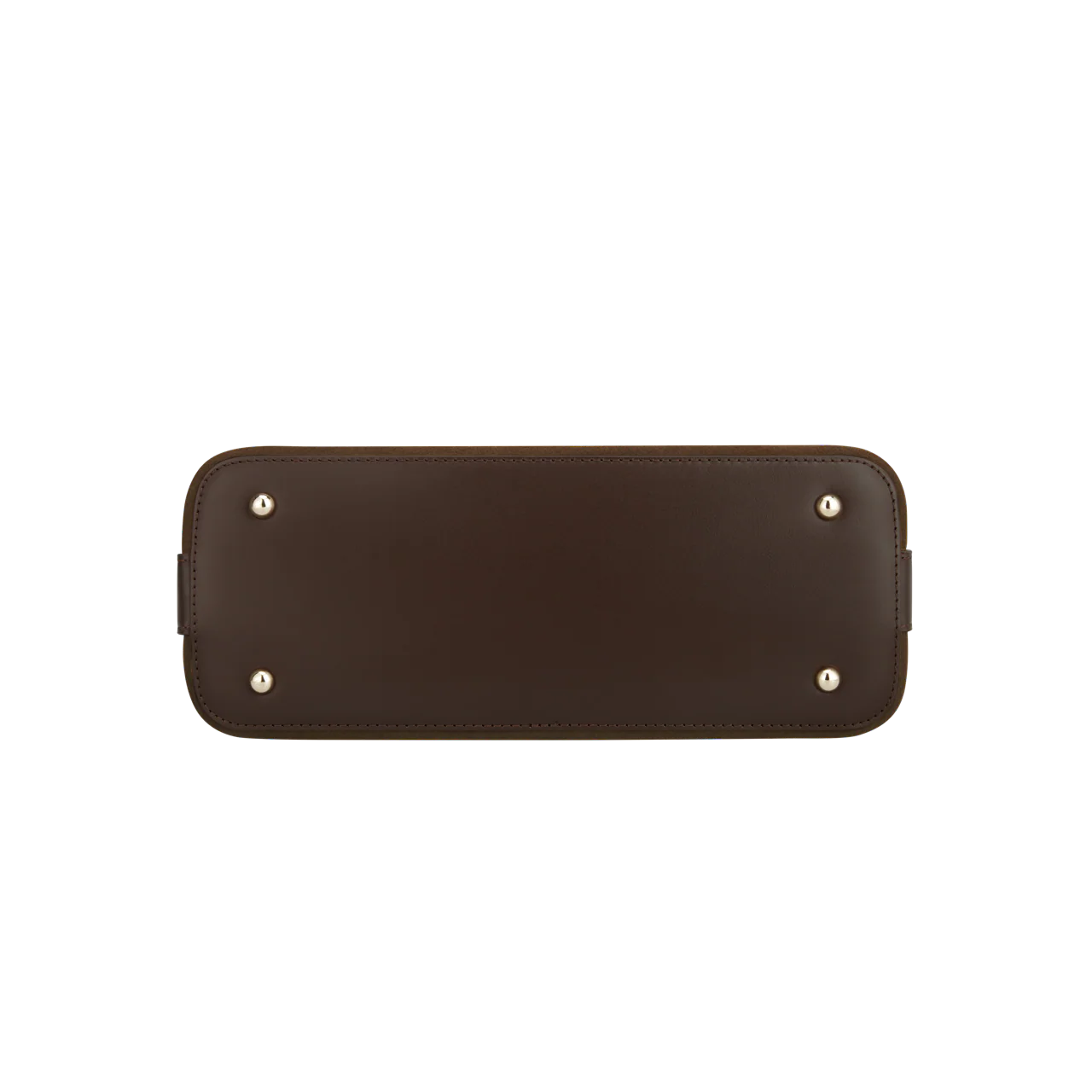 Gold Espresso Suede Hobo Bag - Image 8