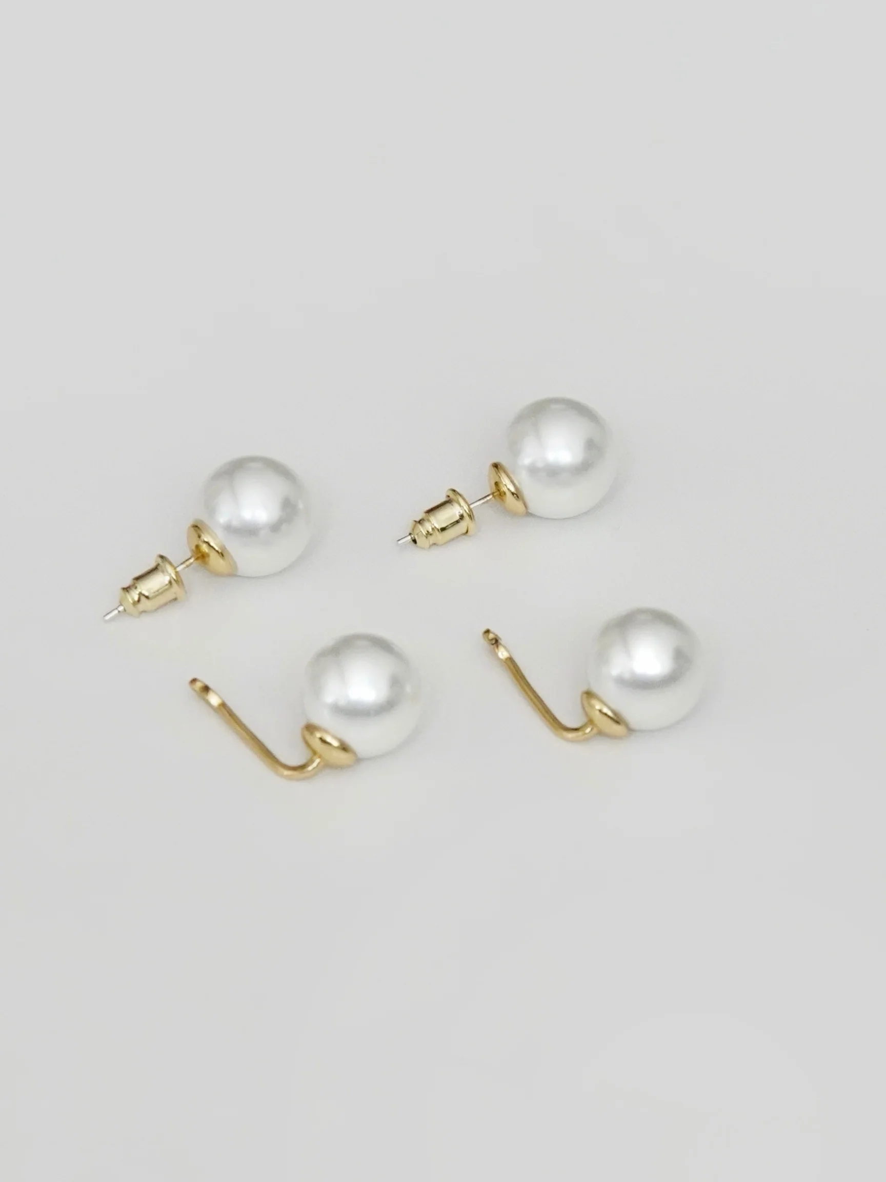 Iris Pearl Earrings (Final Sale) - Image 6