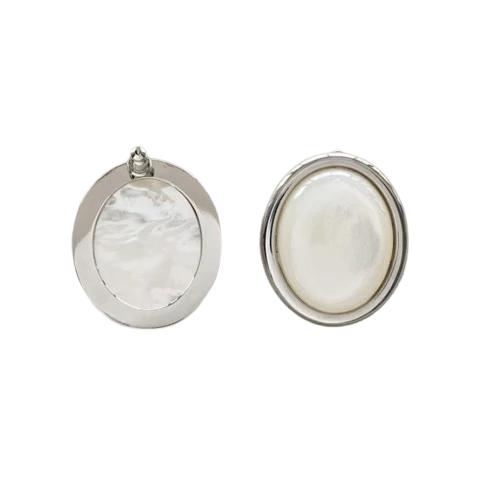 Ivory Orb Earrings - Image 7