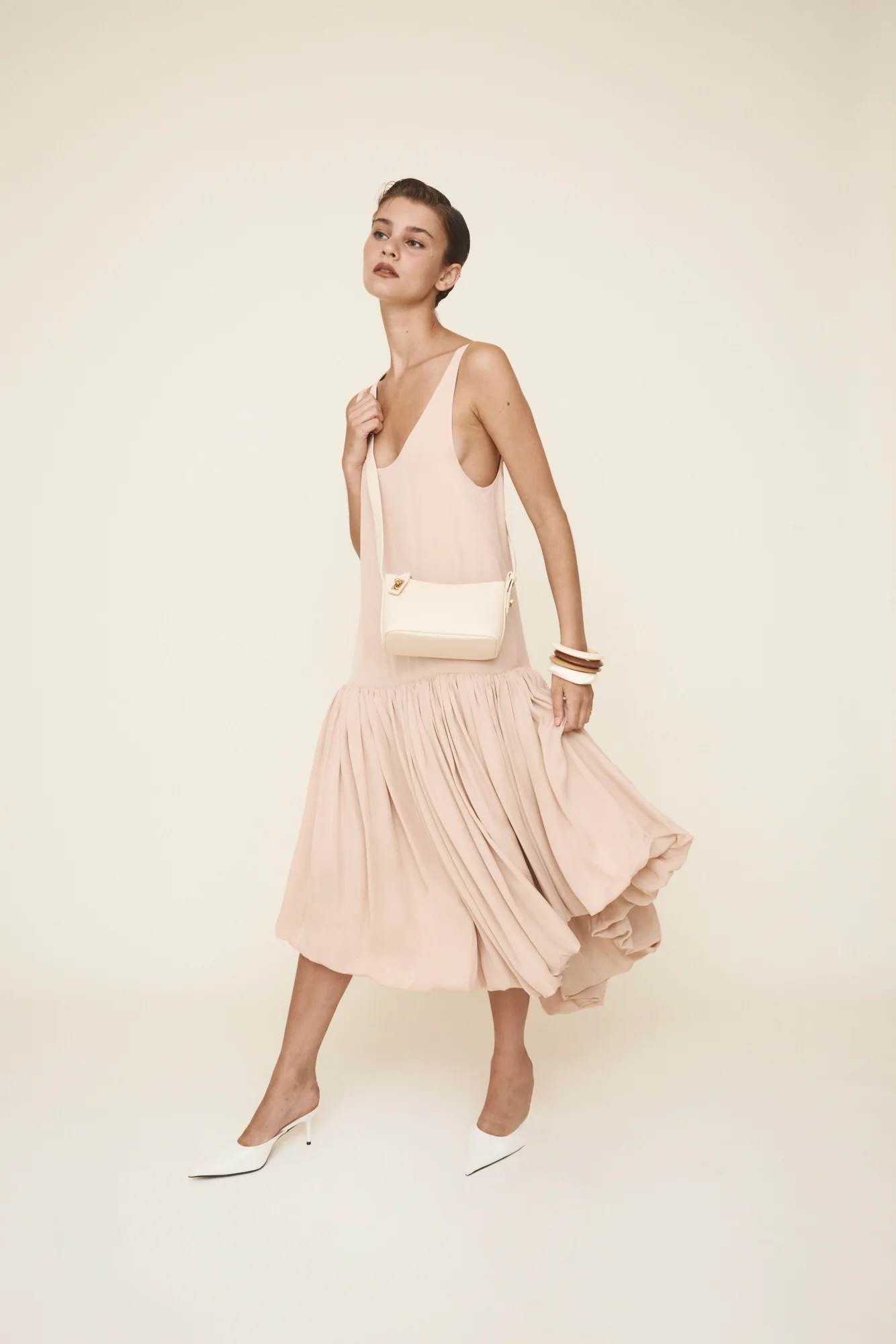 Ivory Twister Hobo Bag - Image 25