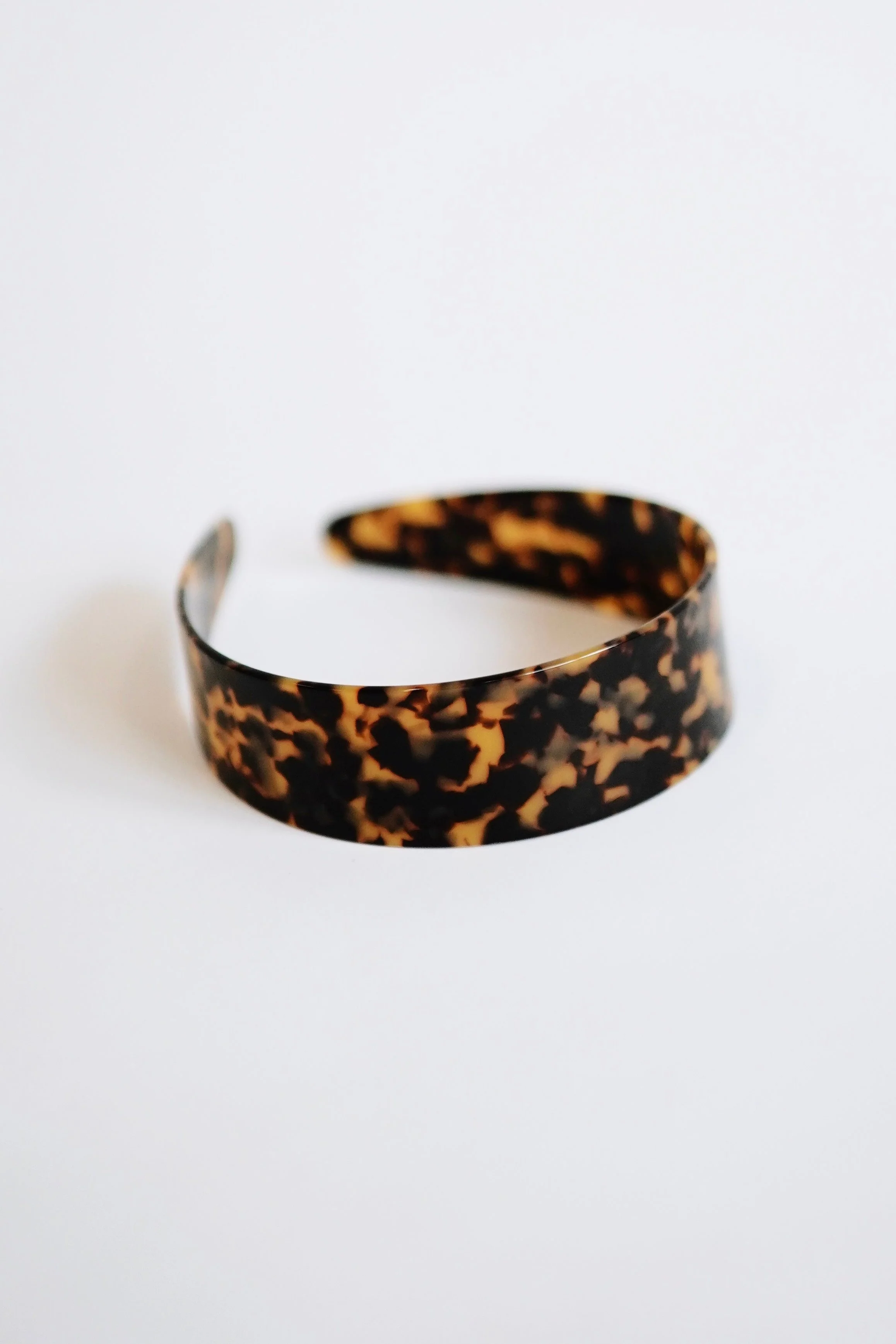 Tortoiseshell Wide Headband (Final Sale） - Image 7
