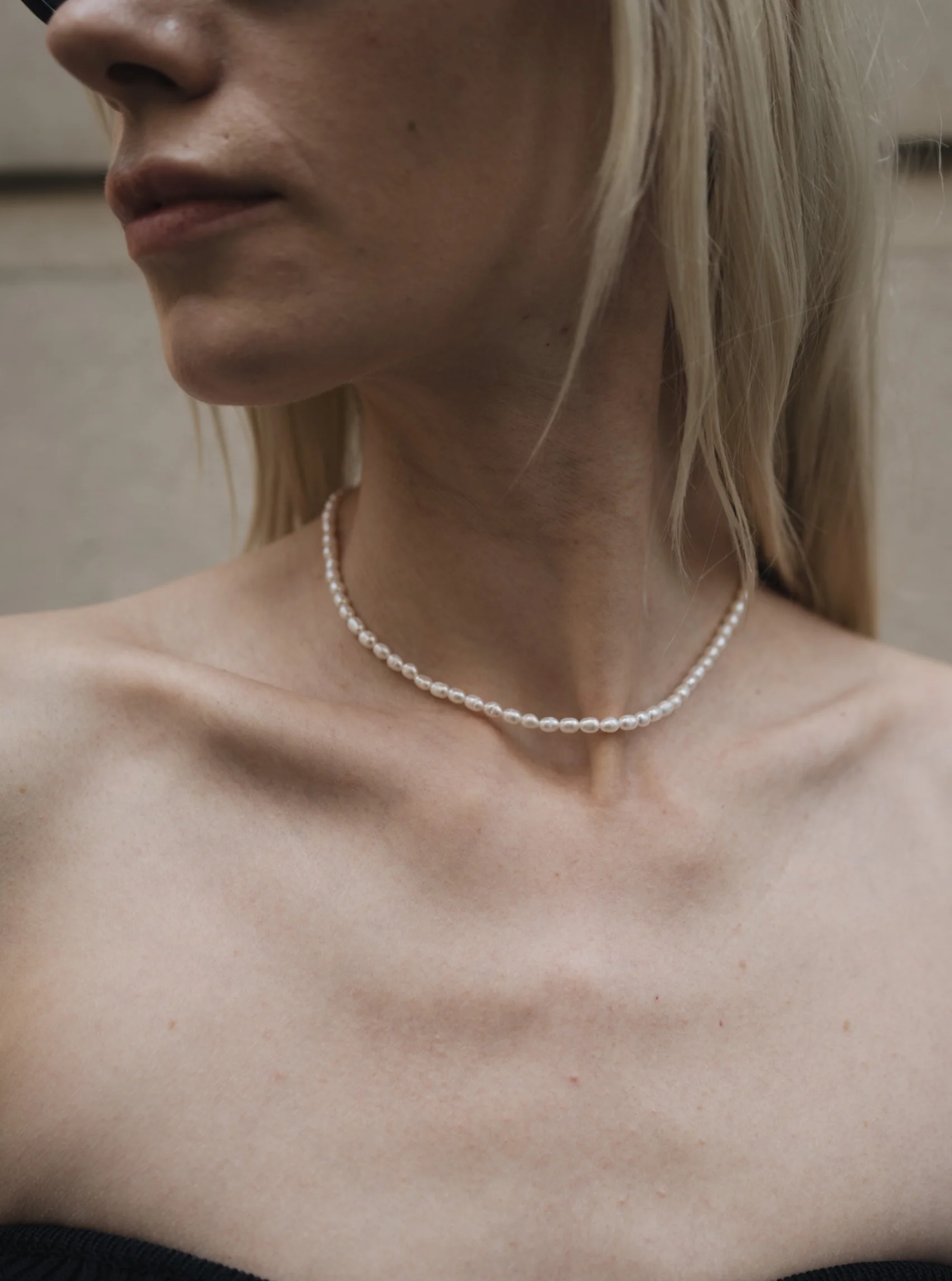 Essential Pearl Necklace - Image 3