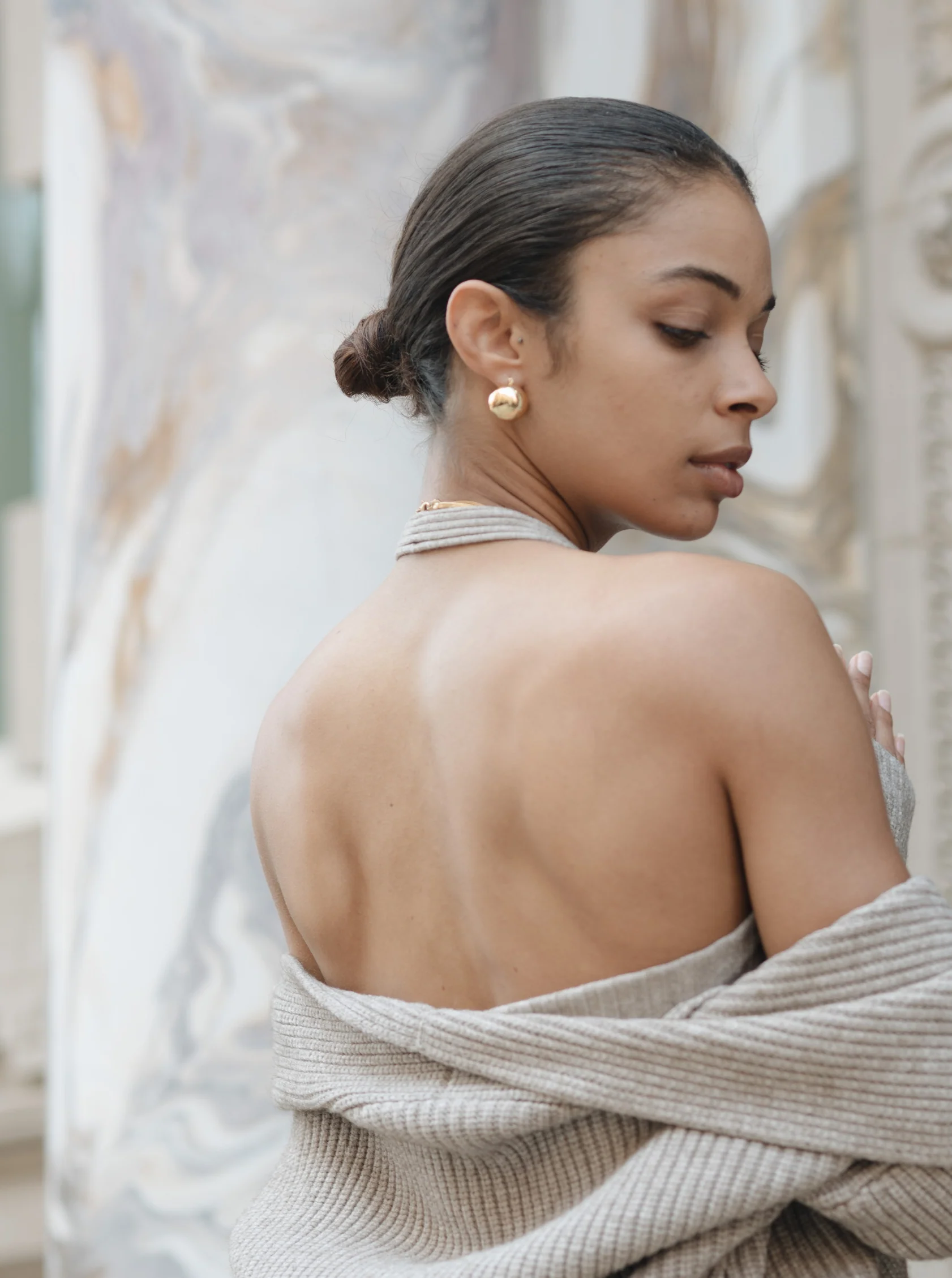 Golden Ball Hoops (Final Sale) - Image 3