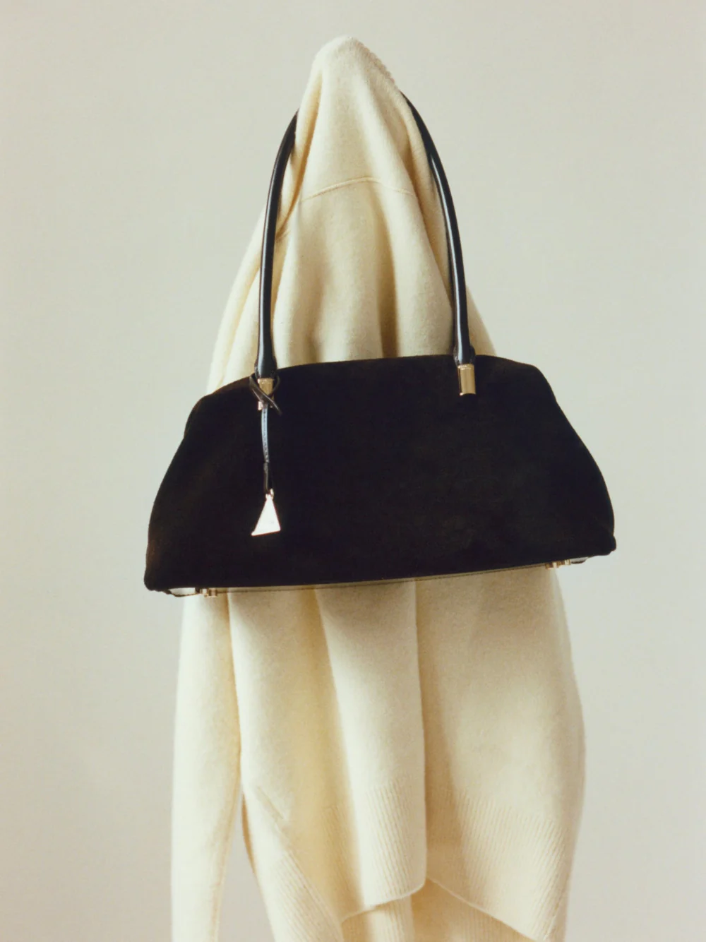 Medium Espresso Suede Club Bag (Pre-Order Only. Will Ship Mid March) - Image 12