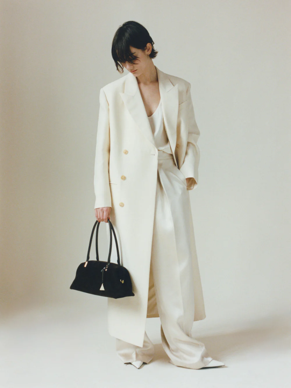 Medium Espresso Suede Club Bag (Pre-Order Only. Will Ship Mid March) - Image 13