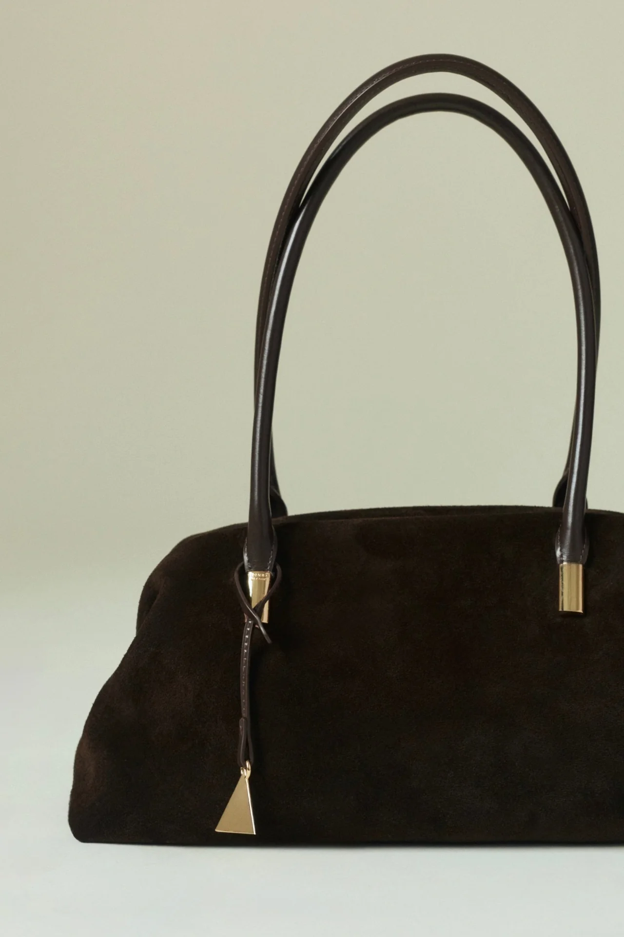 Medium Espresso Suede Club Bag (Pre-Order Only. Will Ship Mid March) - Image 15