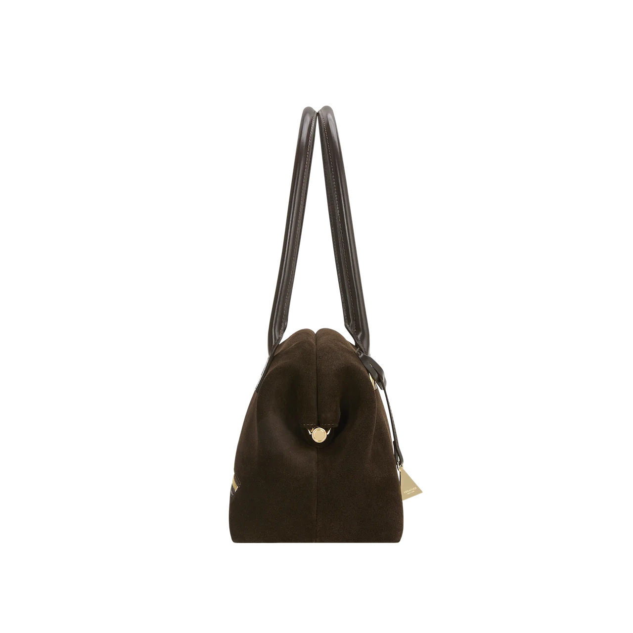 Medium Espresso Suede Club Bag (Pre-Order Only. Will Ship Mid March) - Image 5
