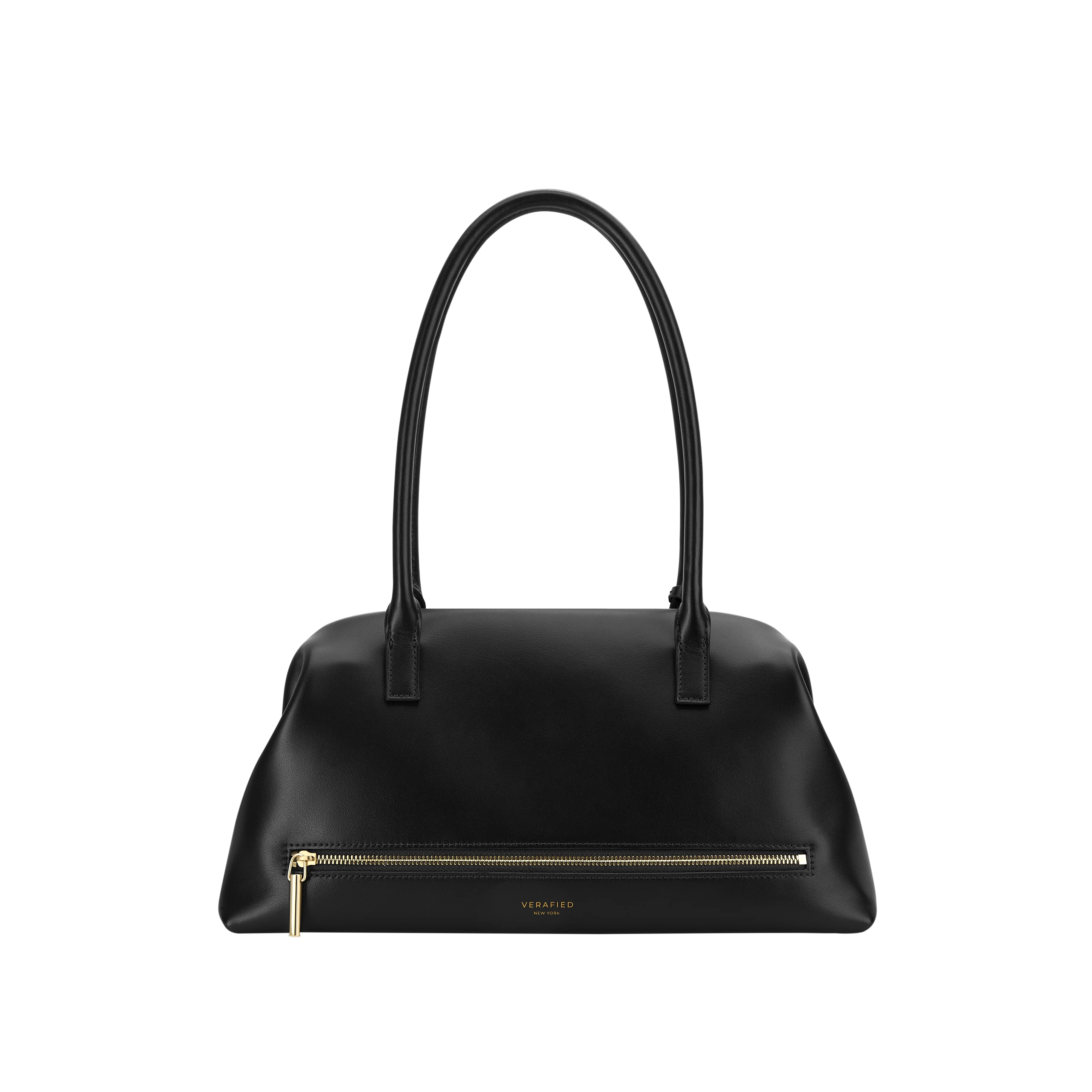 Medium Black Club Bag - Image 4