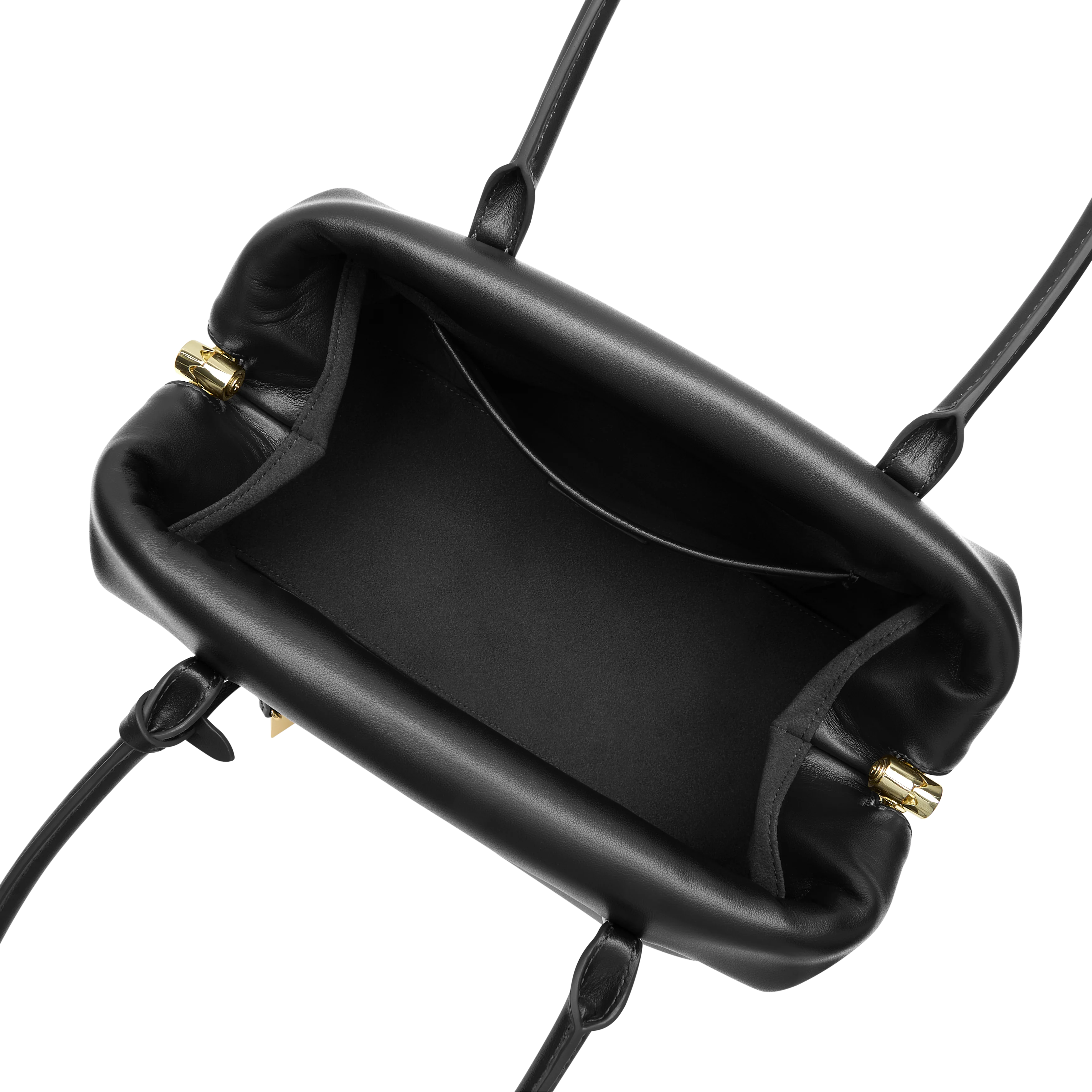 Medium Black Club Bag - Image 7